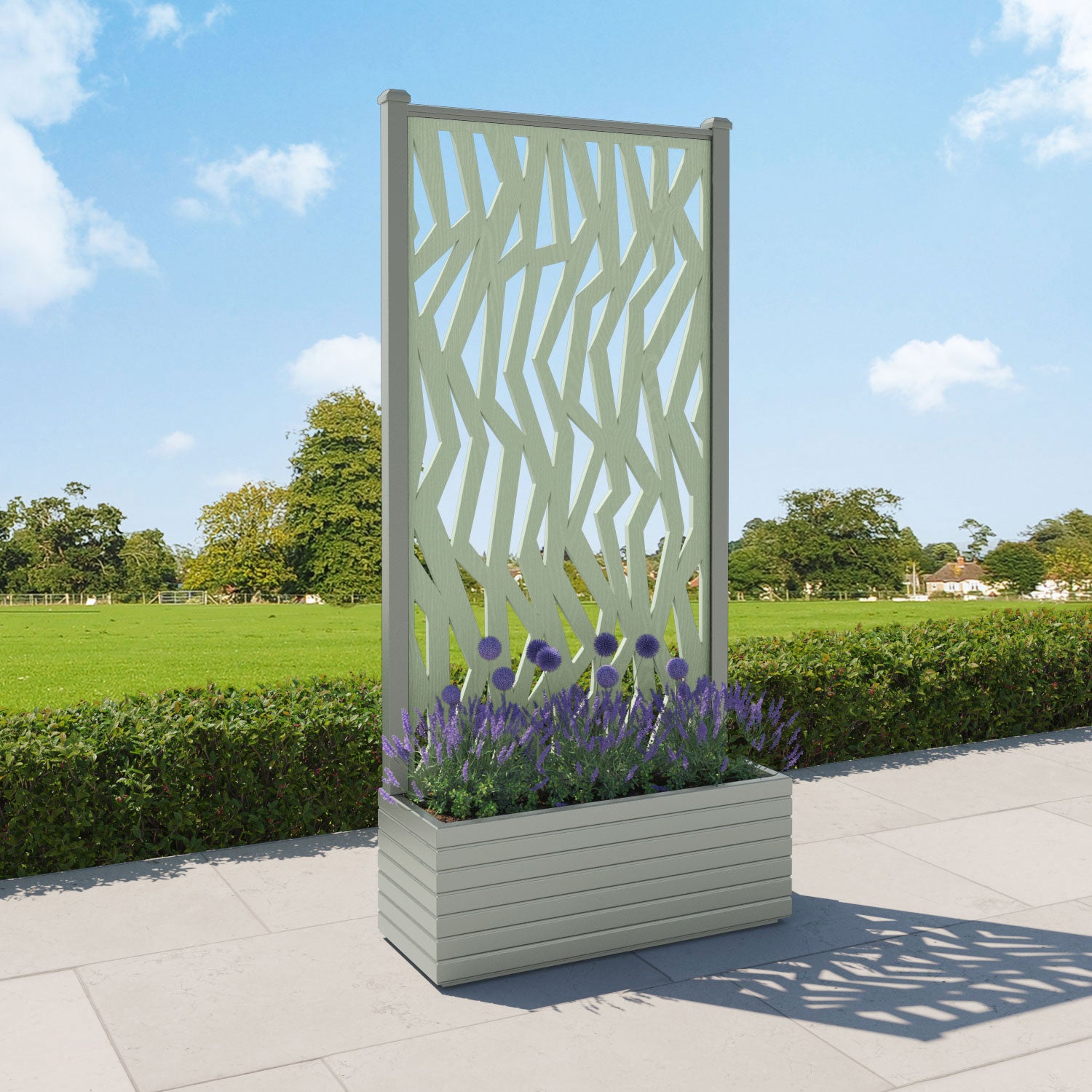 Vertu Large Planter with Zenith Screen