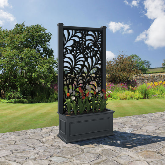 Windsor - Medium Planter - Petal Screen