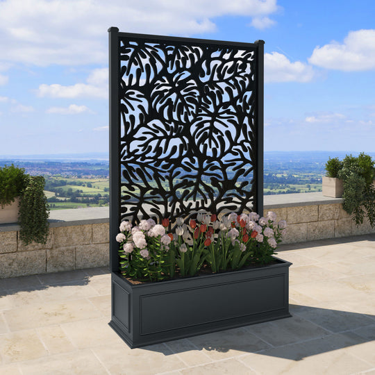 Windsor - Extra Large High Planter - Botanic Screen
