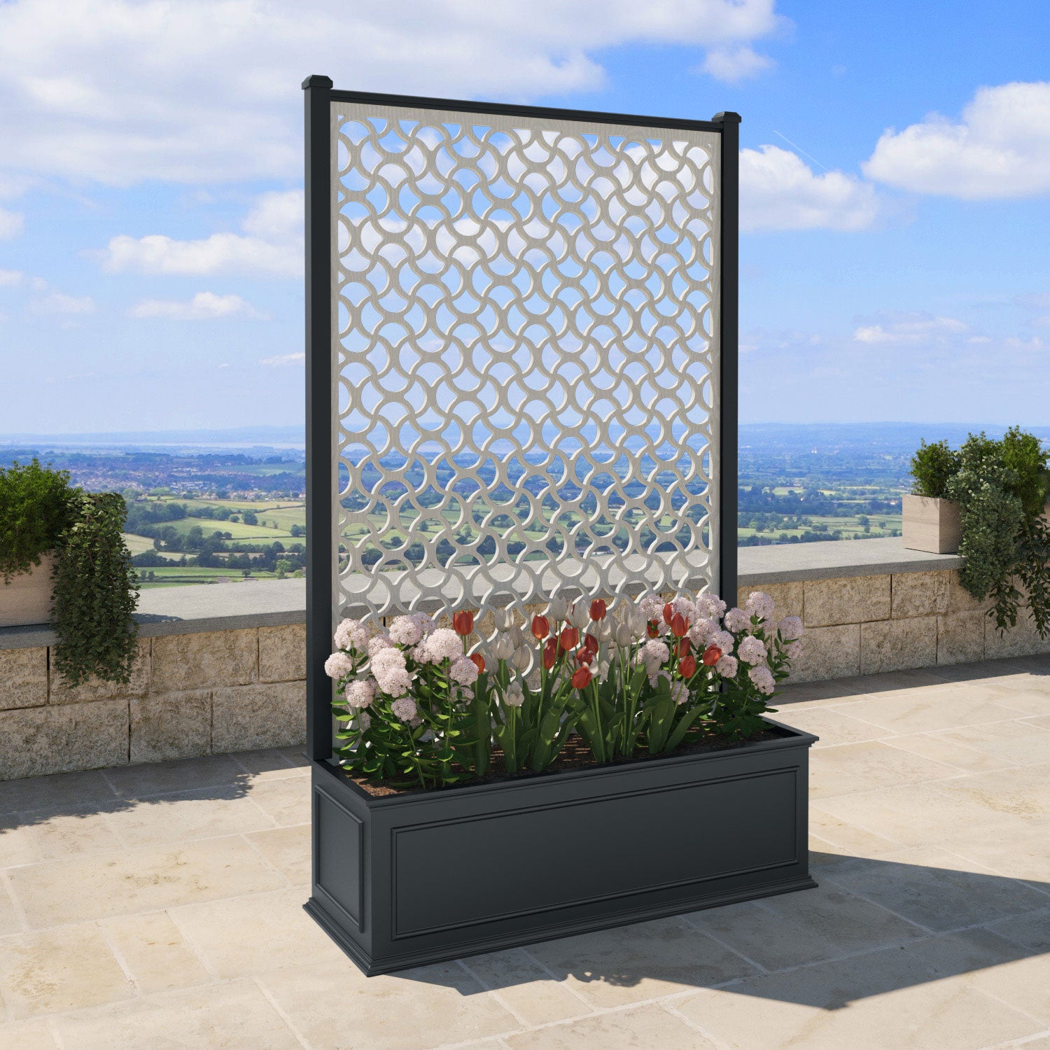 Windsor - Extra Large High Planter - Vida Screen