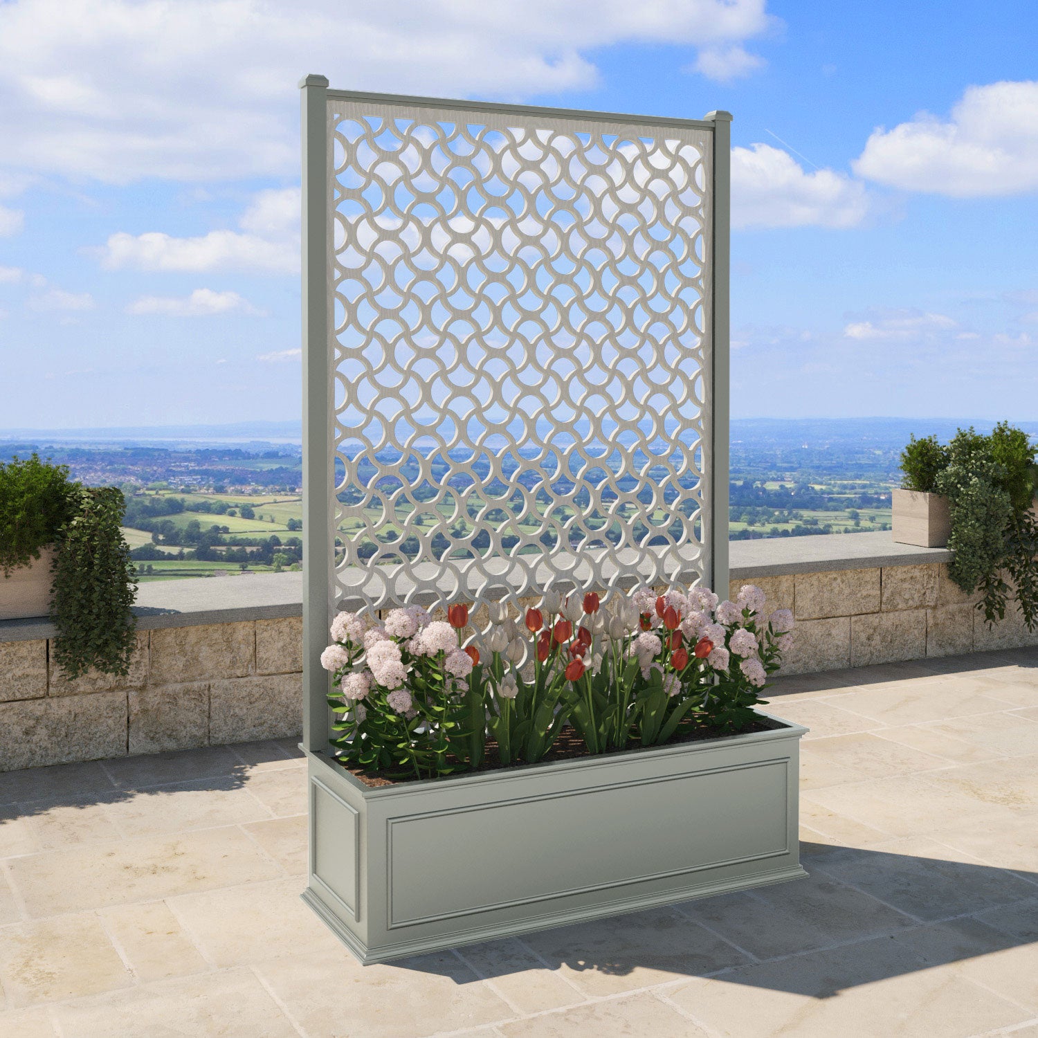 Windsor - Extra Large High Planter - Vida Screen