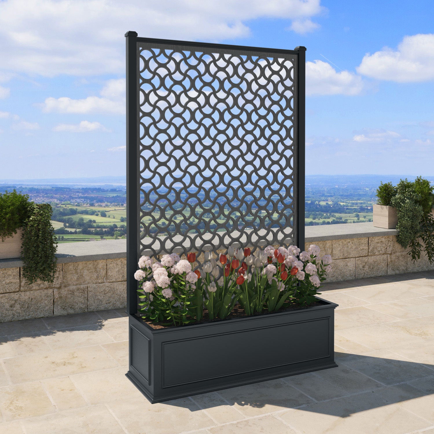 Windsor - Extra Large High Planter - Vida Screen
