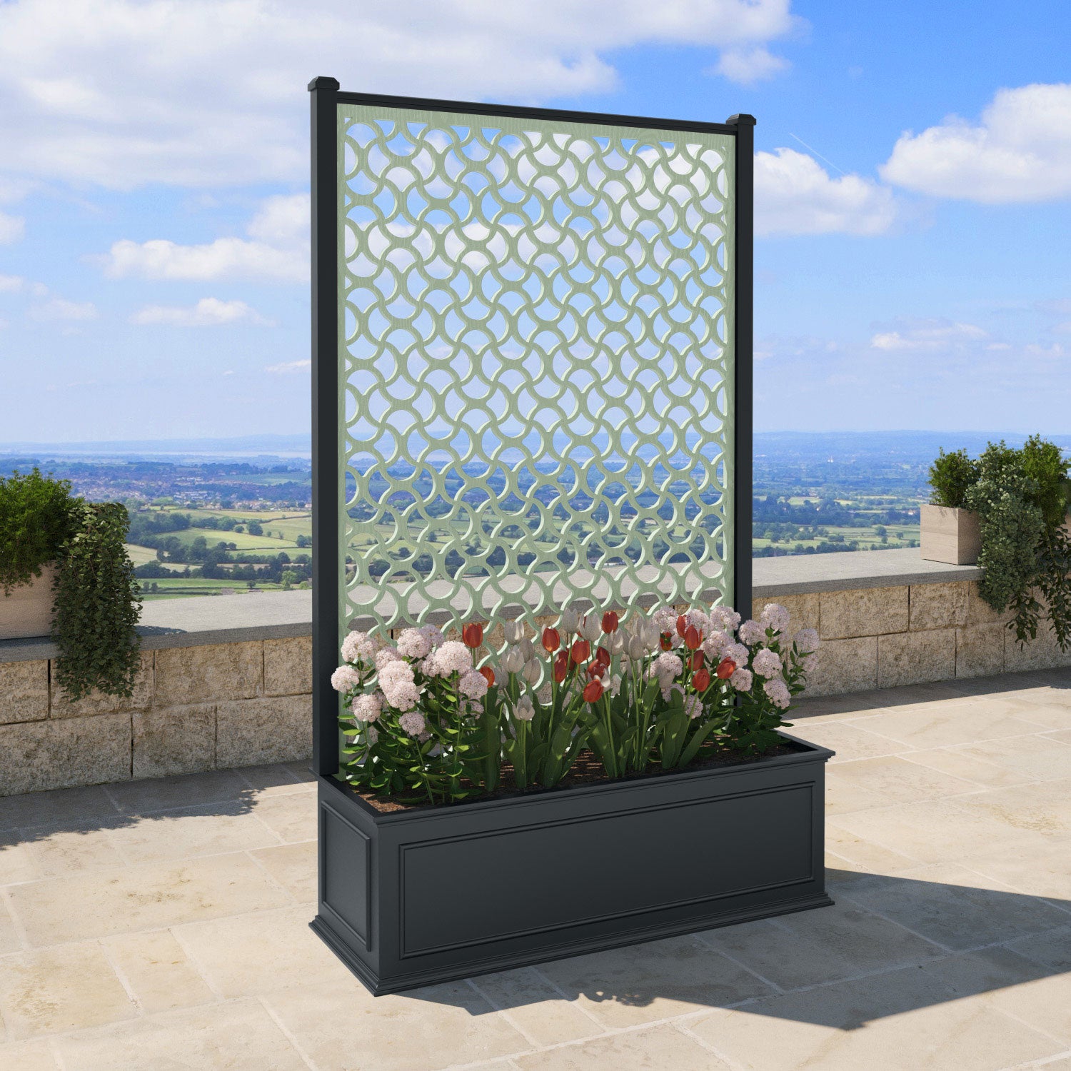 Windsor - Extra Large High Planter - Vida Screen