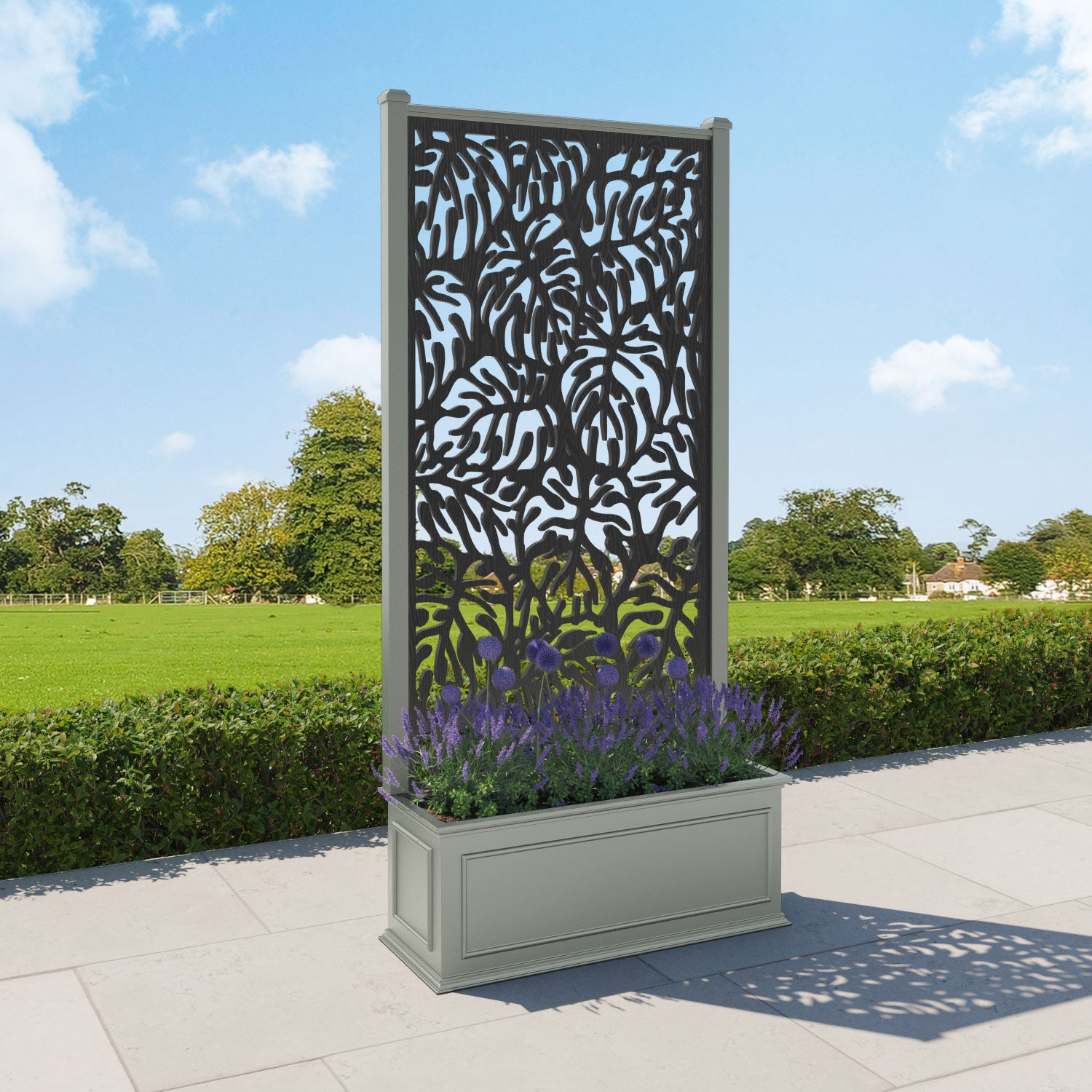 Windsor - Large Planter - Botanic Screen