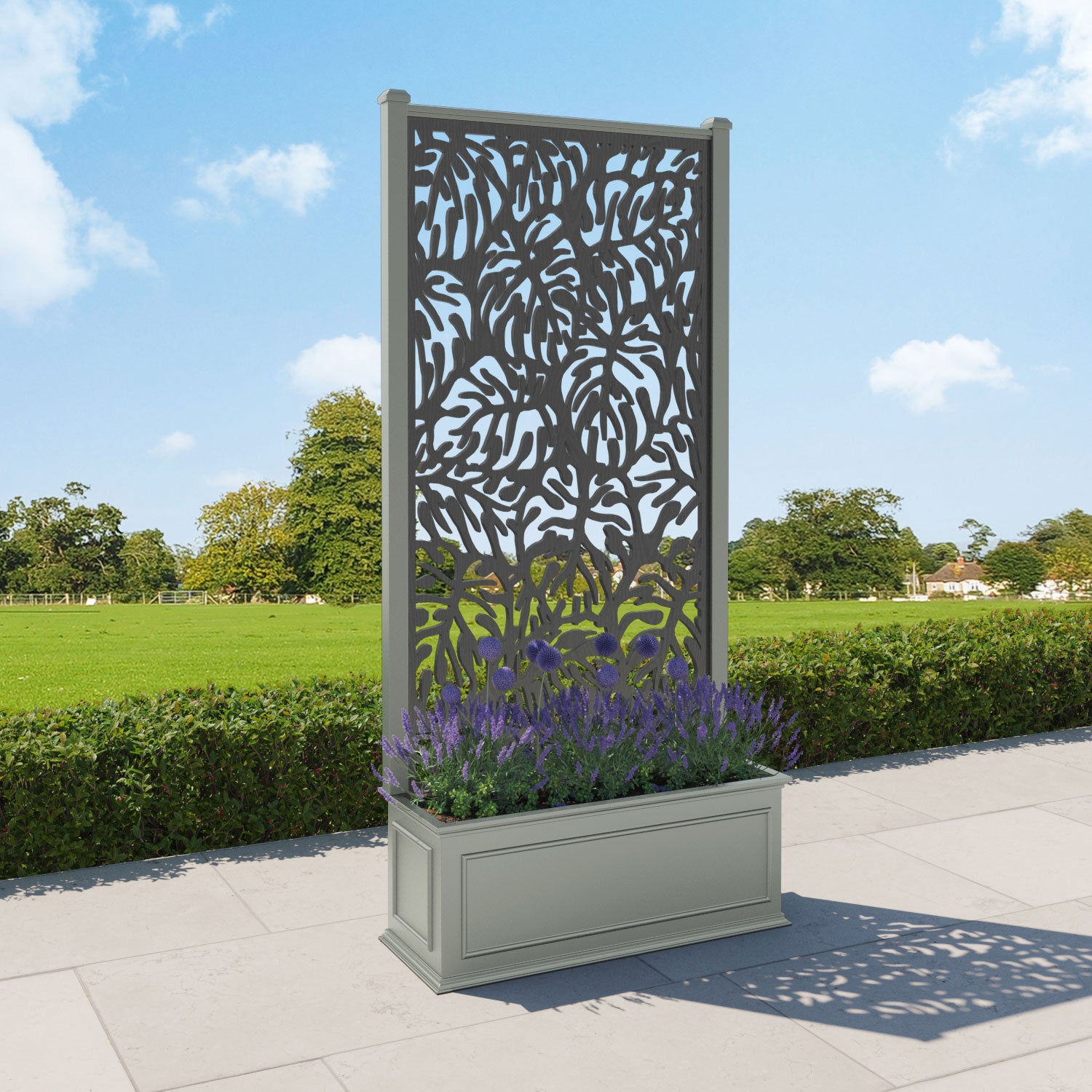 Windsor - Large Planter - Botanic Screen