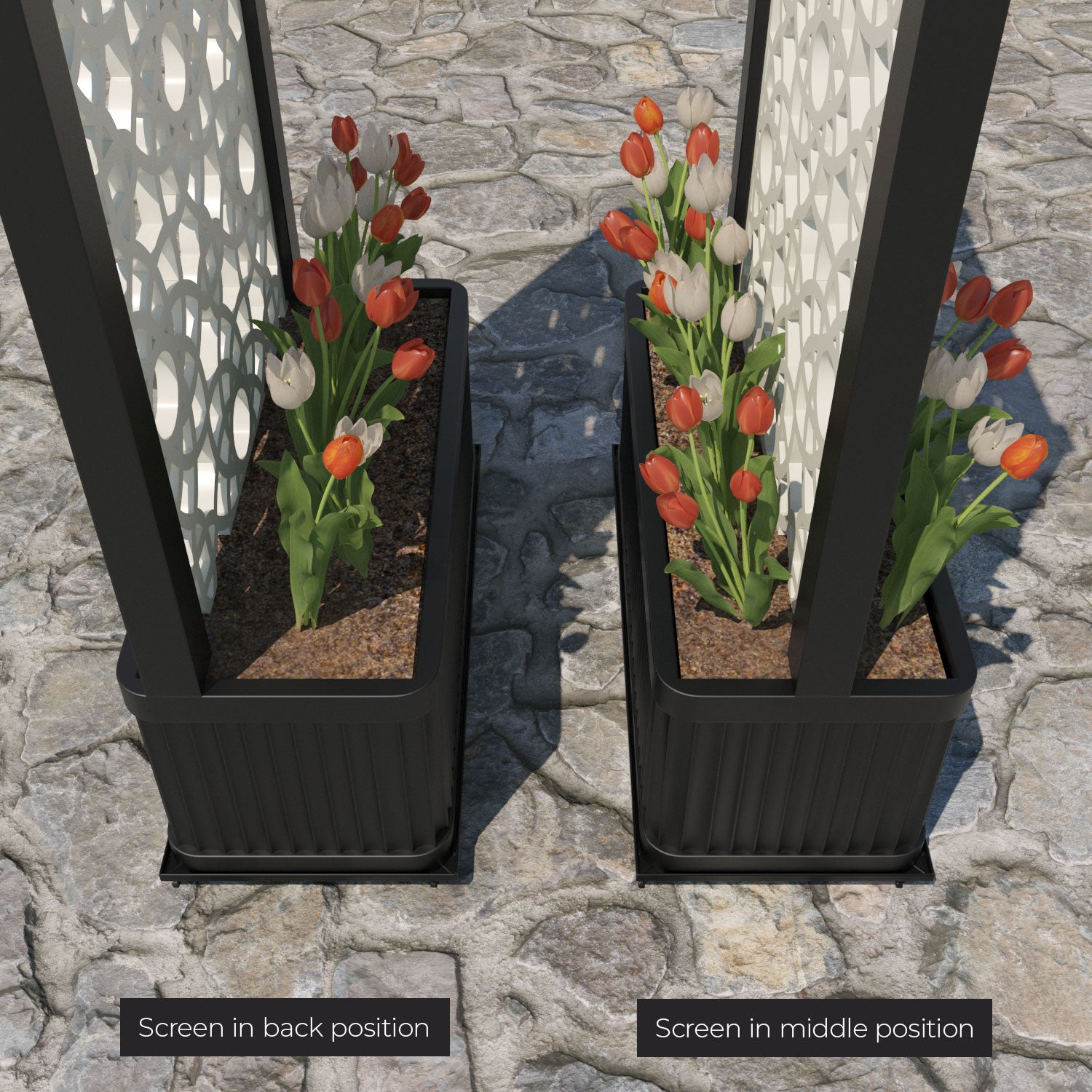 Plumley Extra Extra Large Planter with Zenith Screen