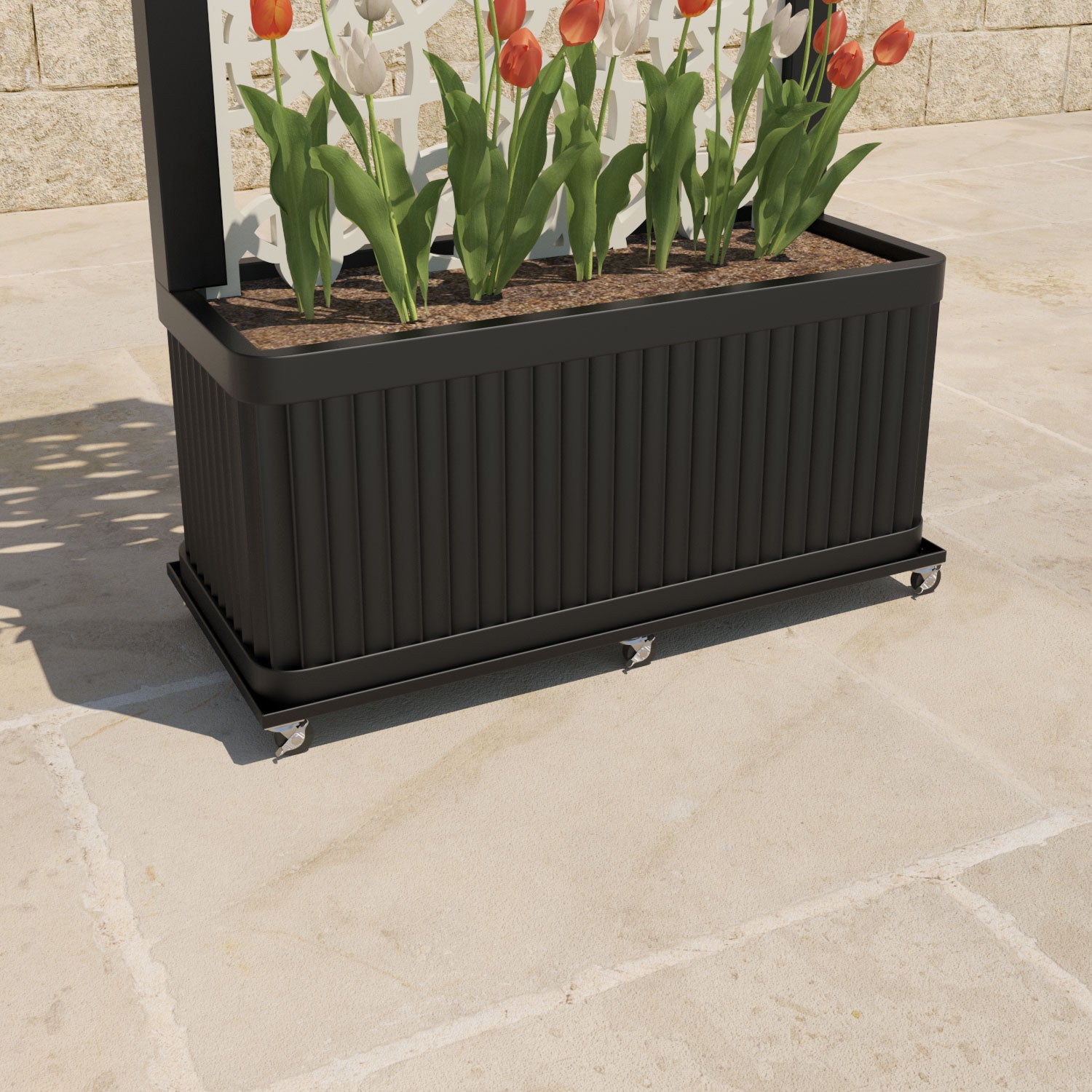 Plumley Medium Planter with Narwa Screen