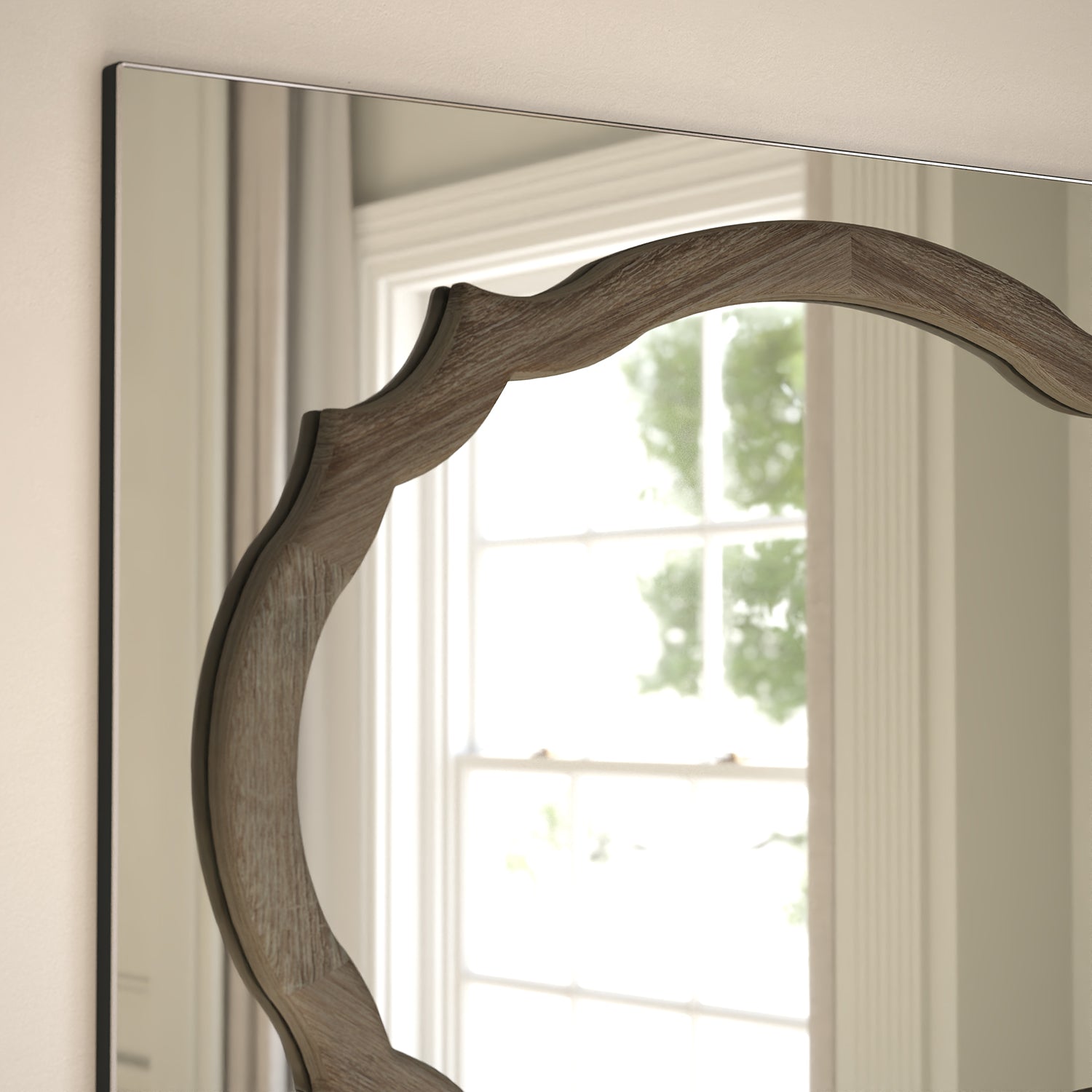 Porto Frame Within Rectangular Wall Mirror