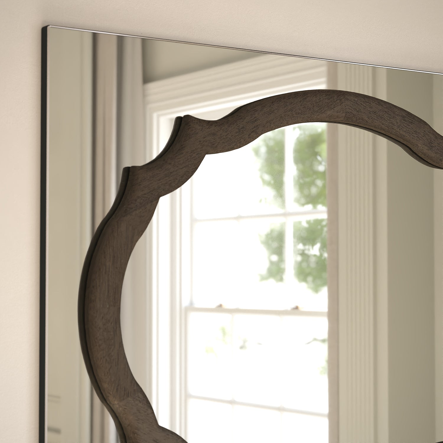 Porto Frame Within Rectangular Wall Mirror