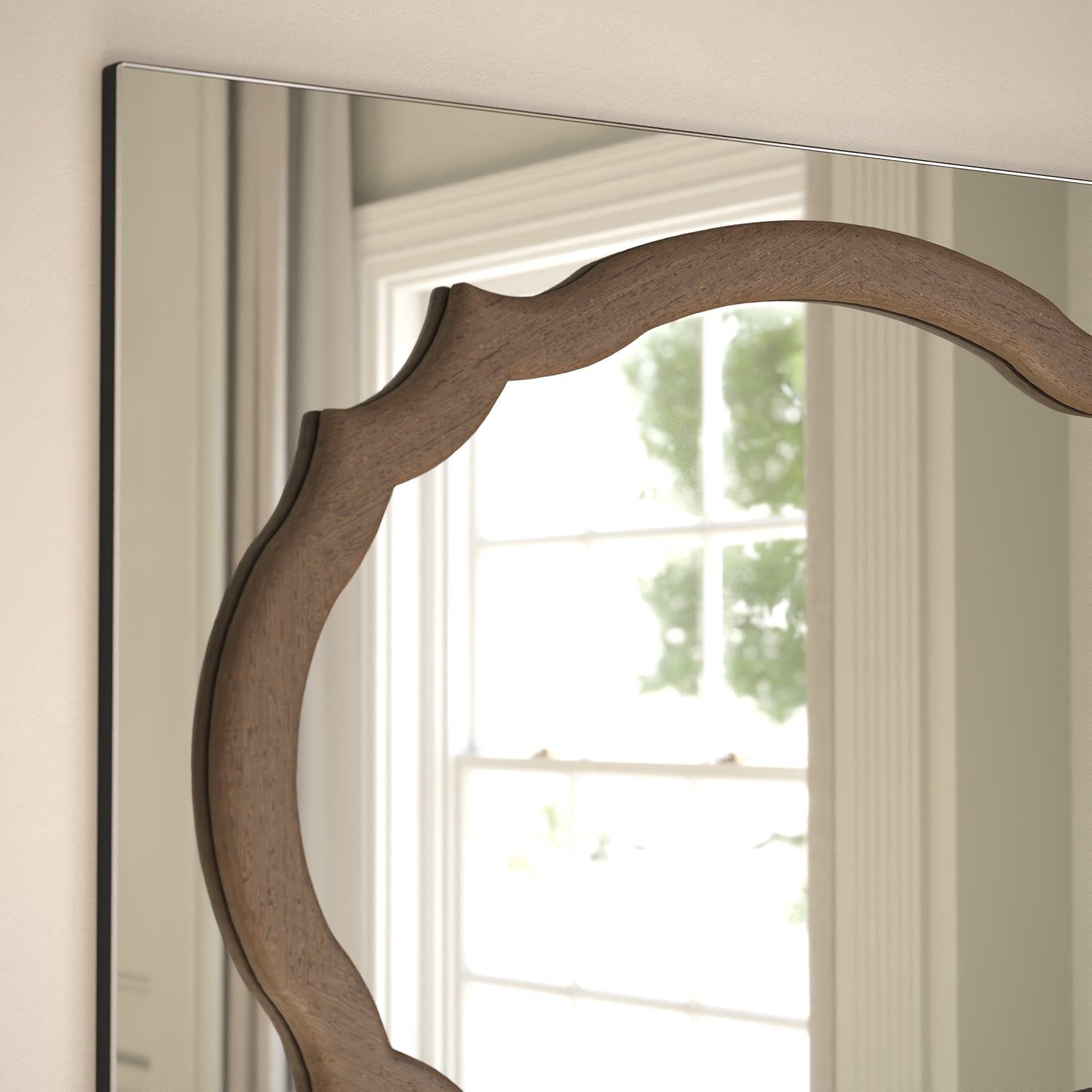 Porto Frame Within Rectangular Wall Mirror