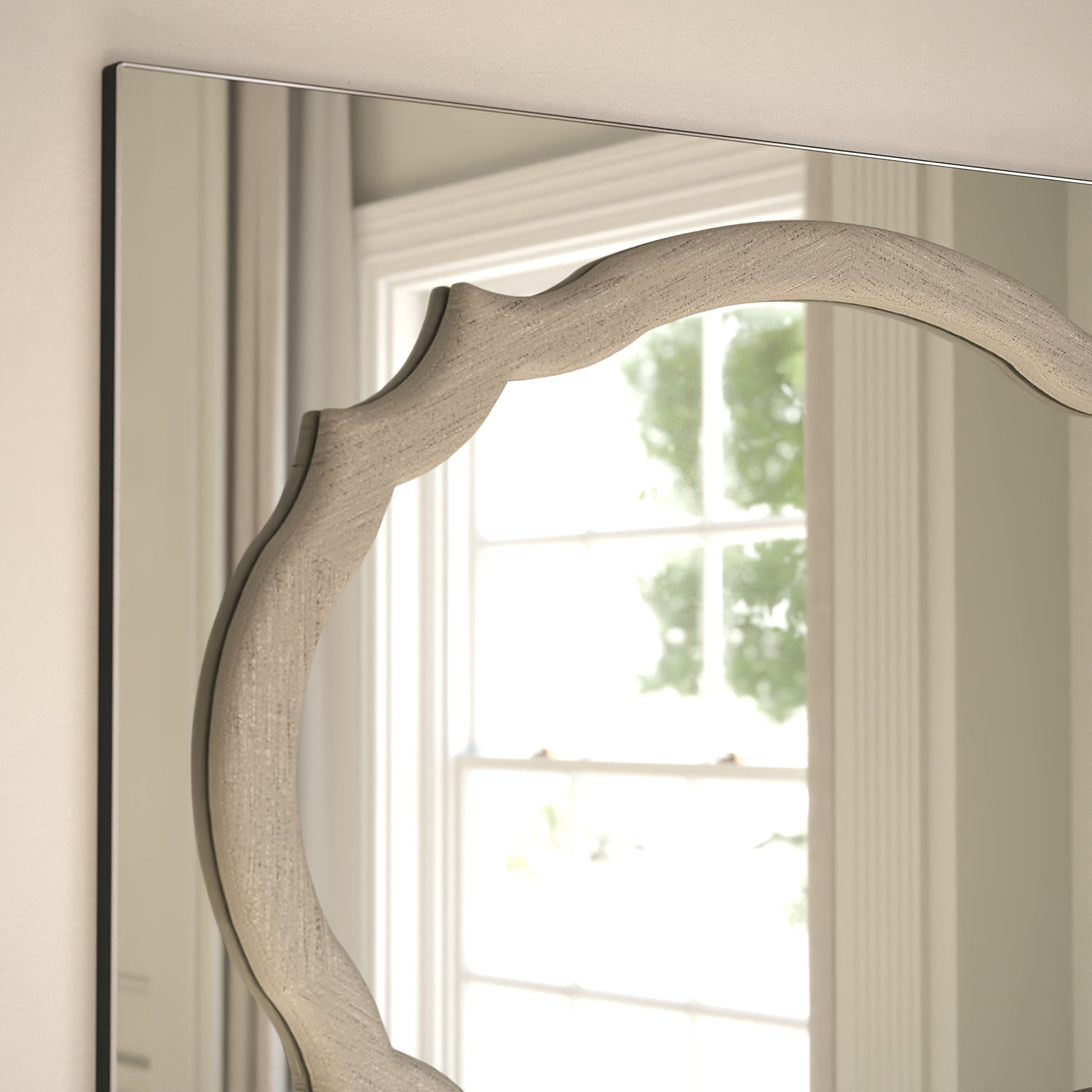 Porto Frame Within Rectangular Wall Mirror