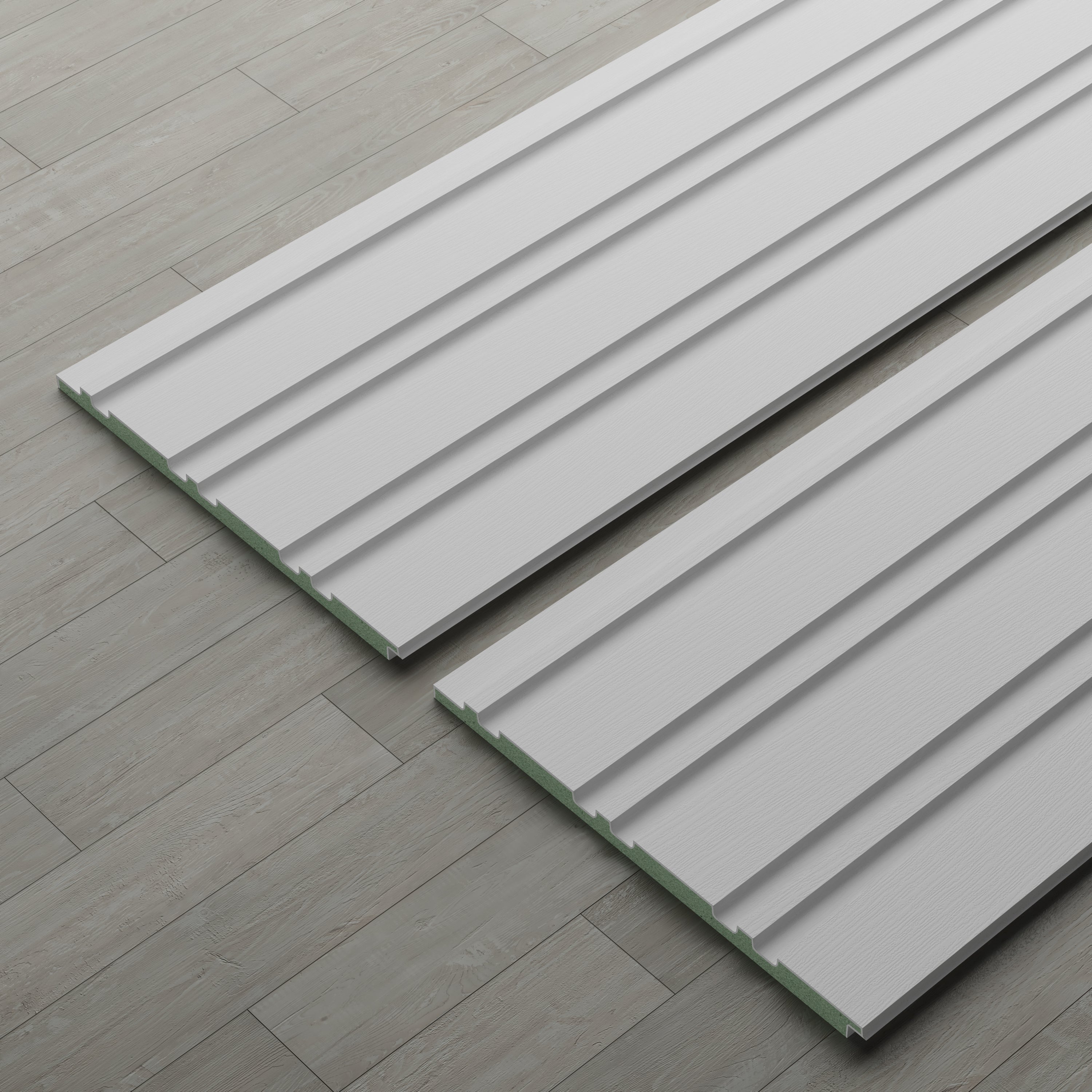 Primed Random Wall Panel - 300cm x W22cm (Pack of 2)