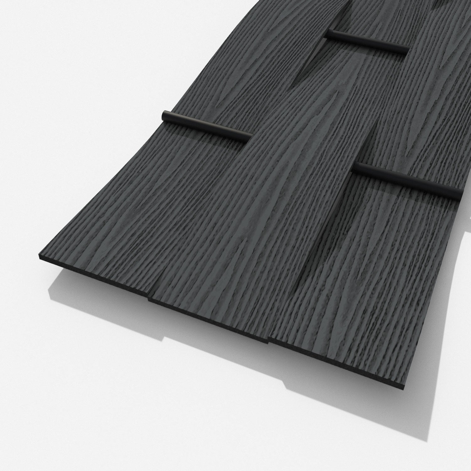 Ripple (Grained Finish)  - Shades of Grey Fence Slat Sample Pack