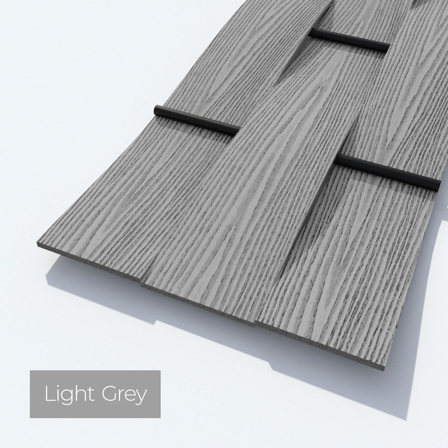 Ripple (Grained Finish) -  Fence Slat Sample Pack