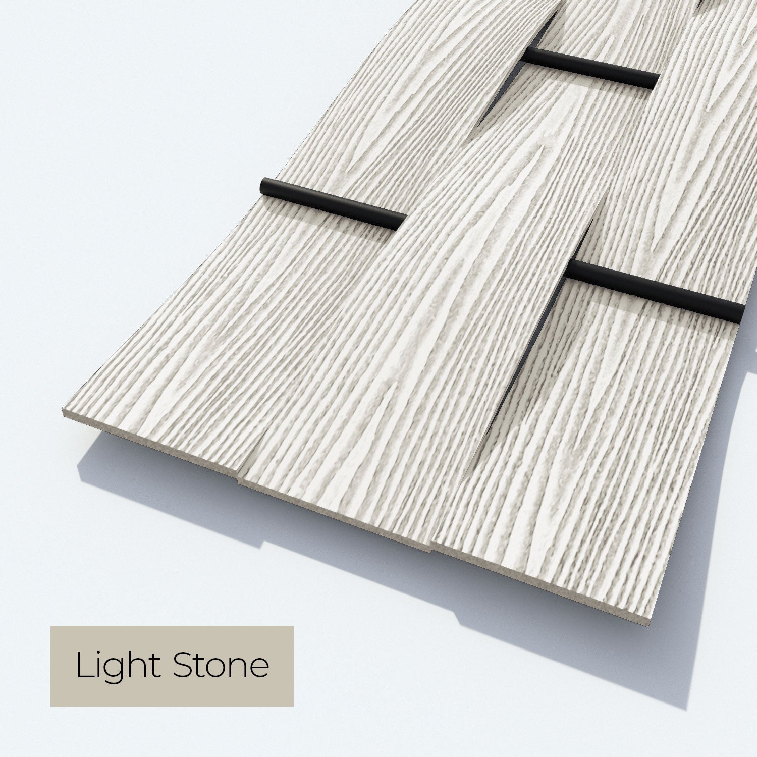 Ripple (Grained Finish) -  Fence Slat Sample Pack