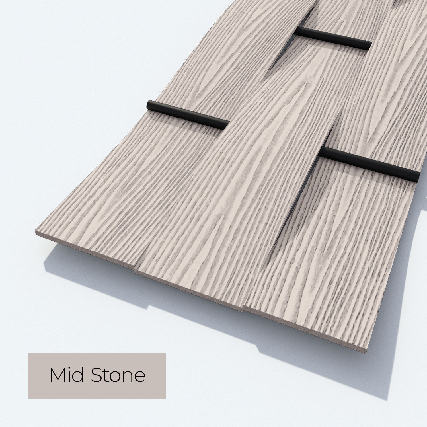 Ripple (Grained Finish) -  Fence Slat Sample Pack
