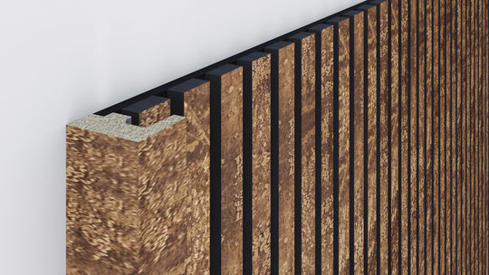 InsuSlat™ - Pair of Side Trim Battens - Antique Rust