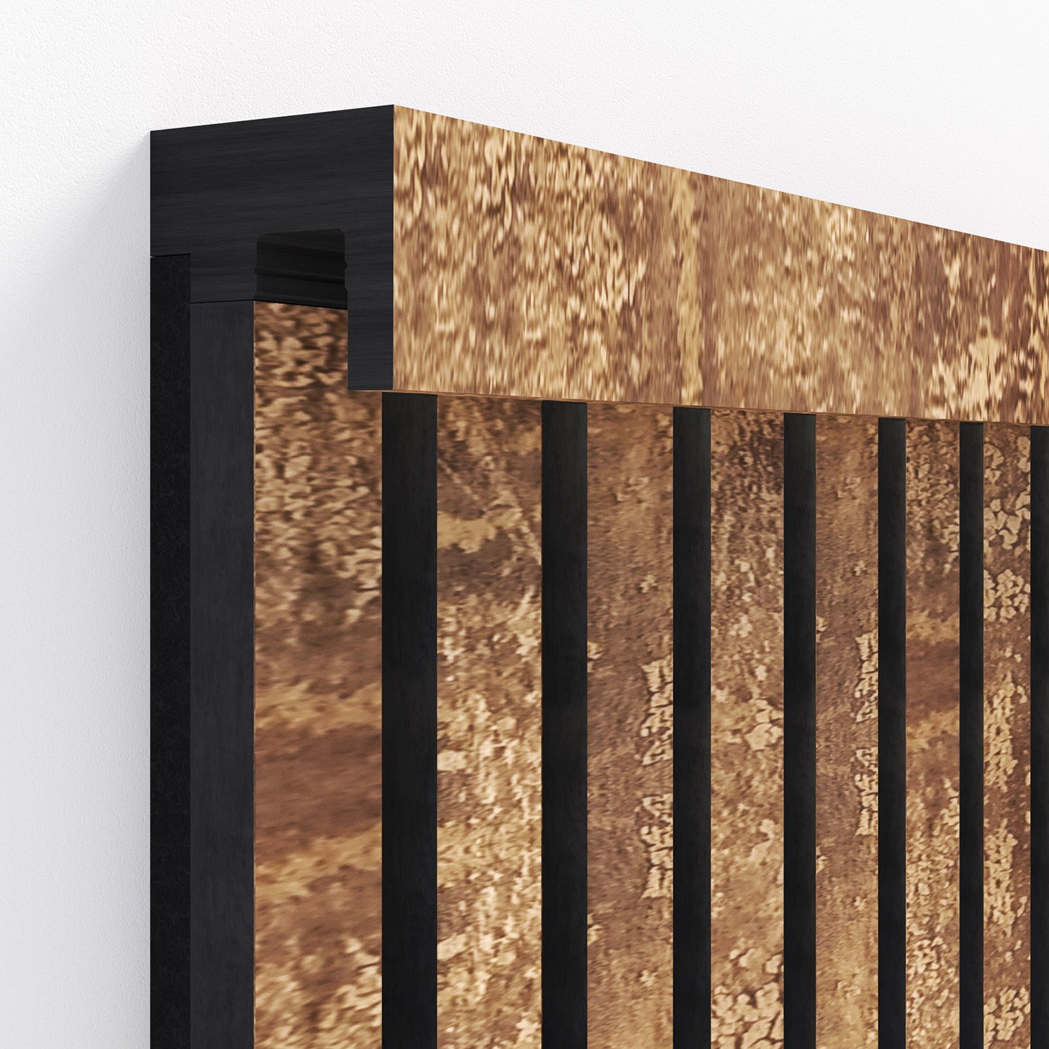 InsuSlat™ - Top Trim Batten - Antique Rust