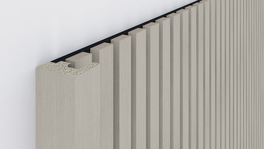 InsuSlat™ - Pair of Side Trim Battens - Silver Birch