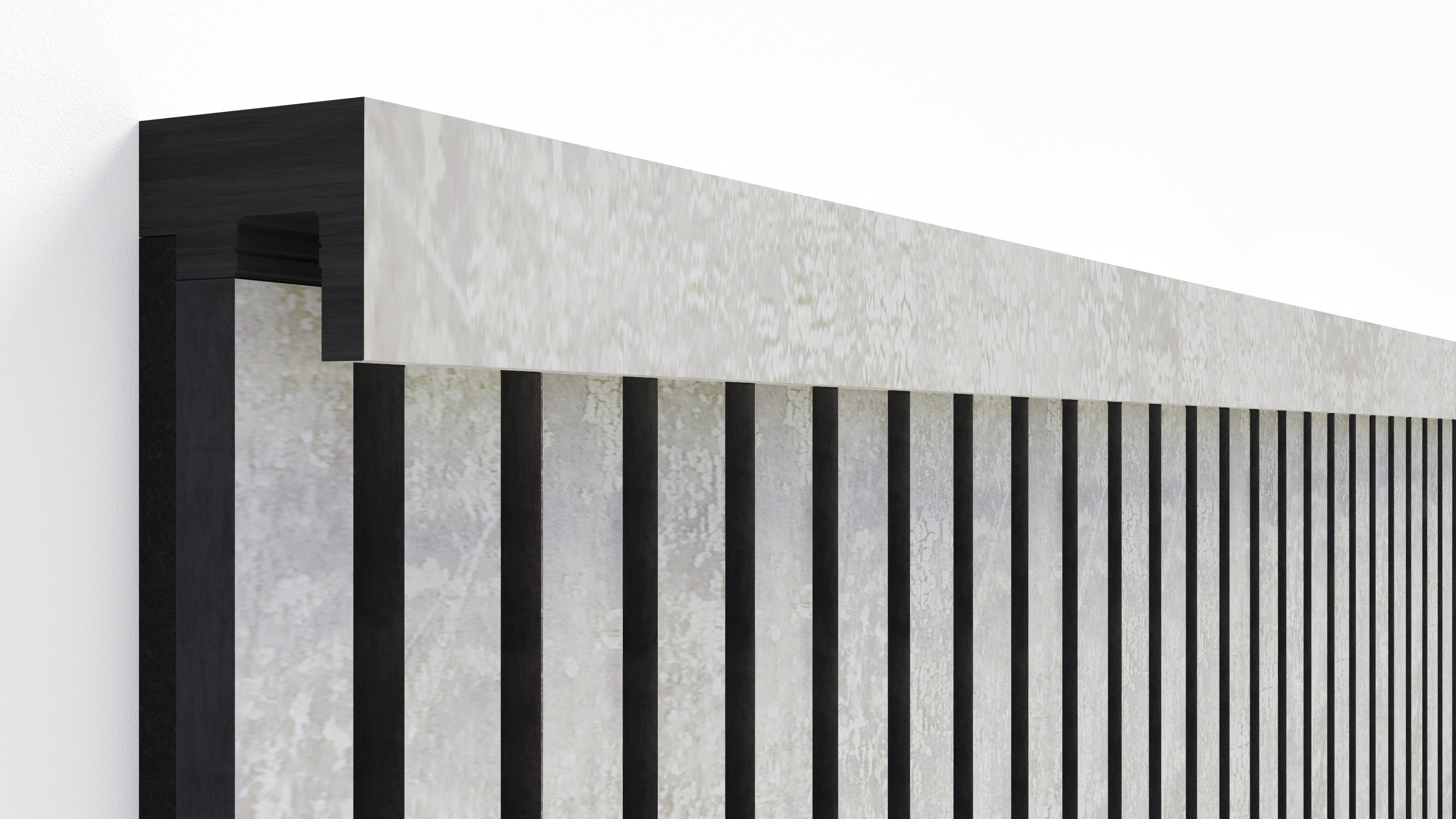 InsuSlat™ - Top Trim Batten - Antique Stone