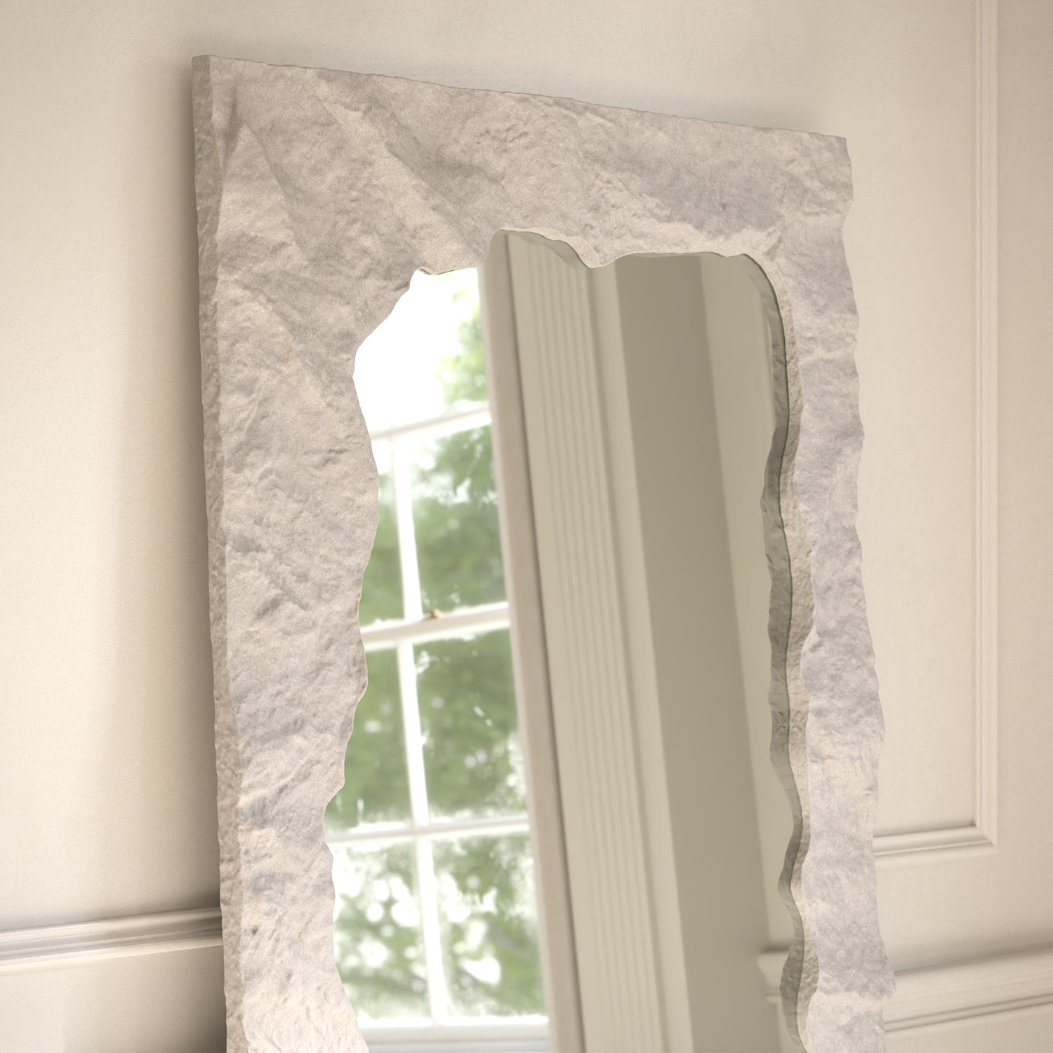 Tessaro Framed Rectangular Full-Length Leaner Mirror