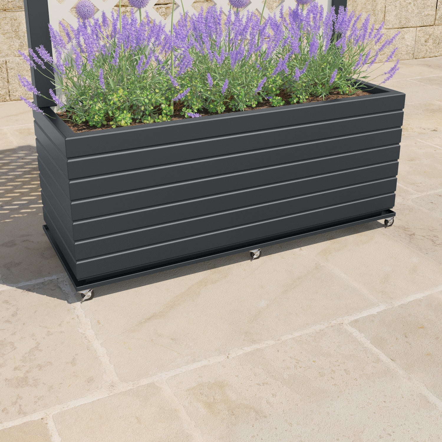 Vertu - Large Planter - Laurel Screen