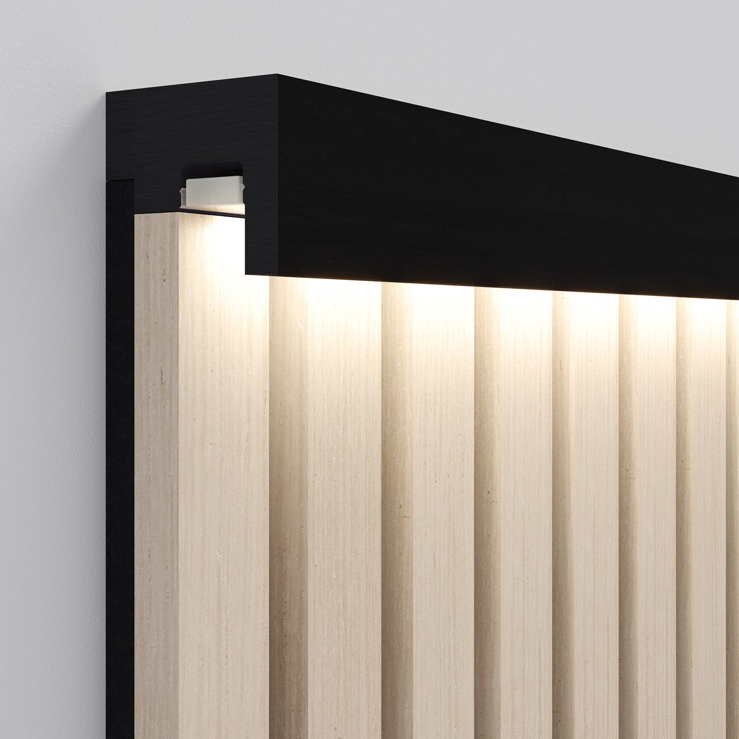 InsuSlat™ - Top Trim Batten - Black