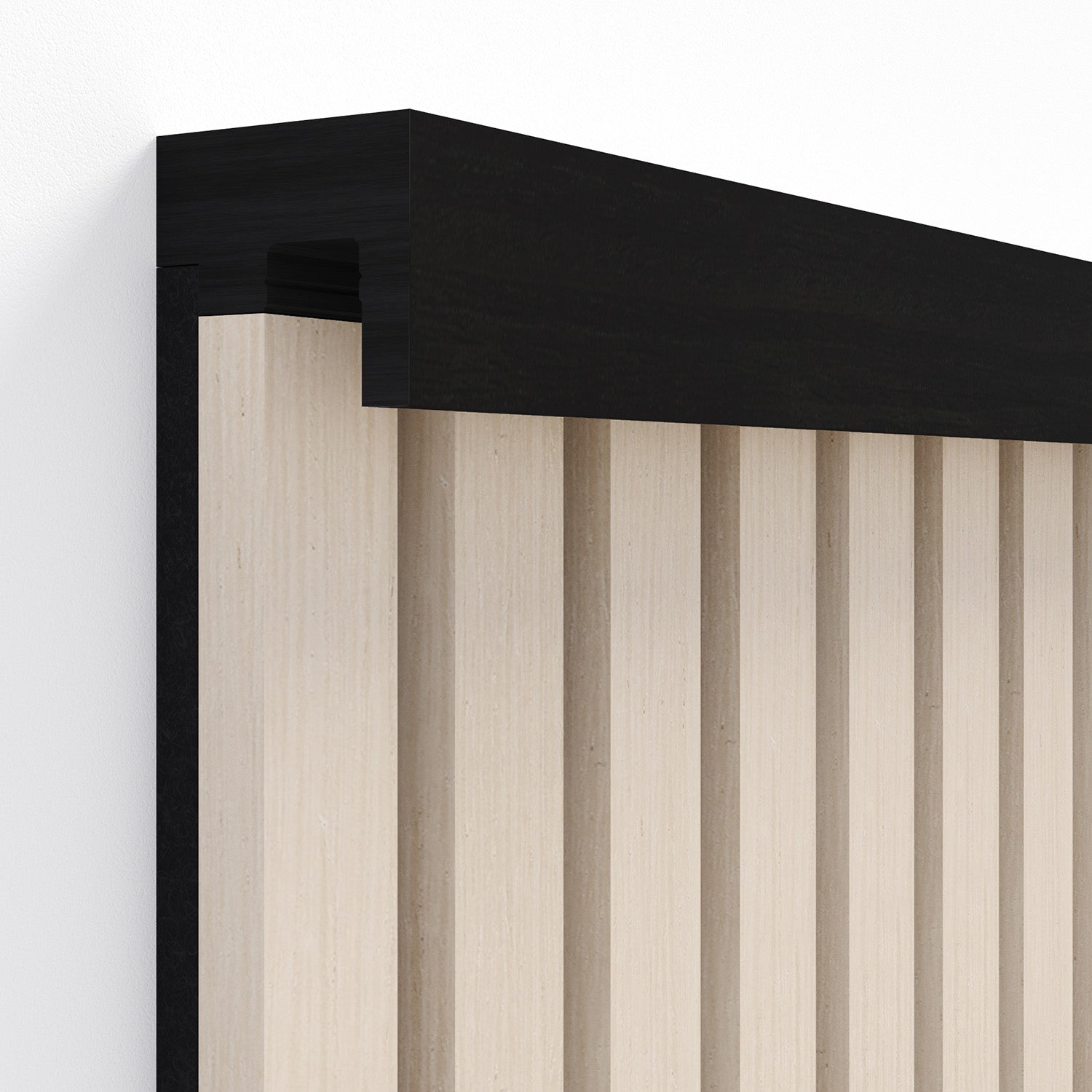 InsuSlat™ - Top Trim Batten - Black