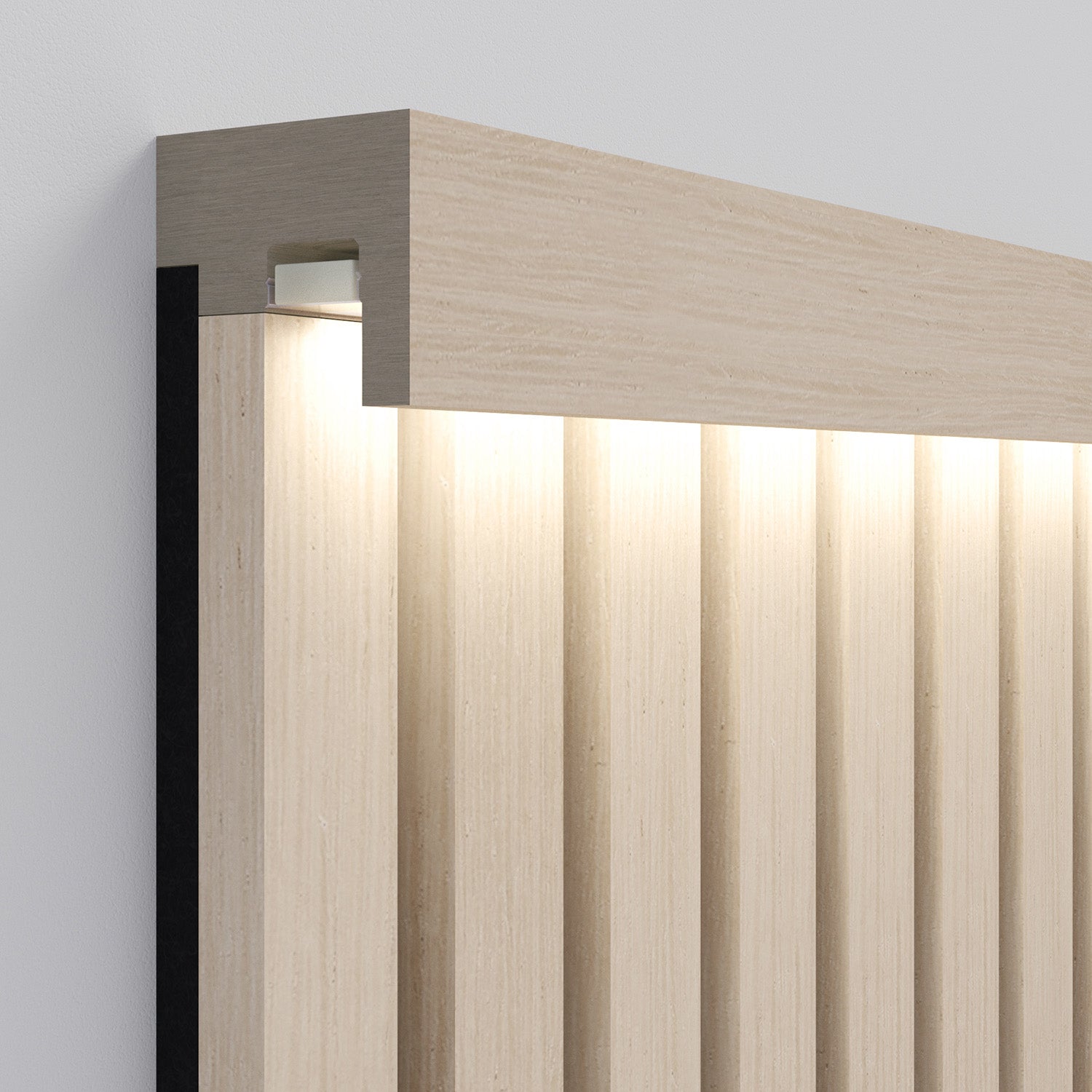 InsuSlat™ - Top Trim Batten - White Oak