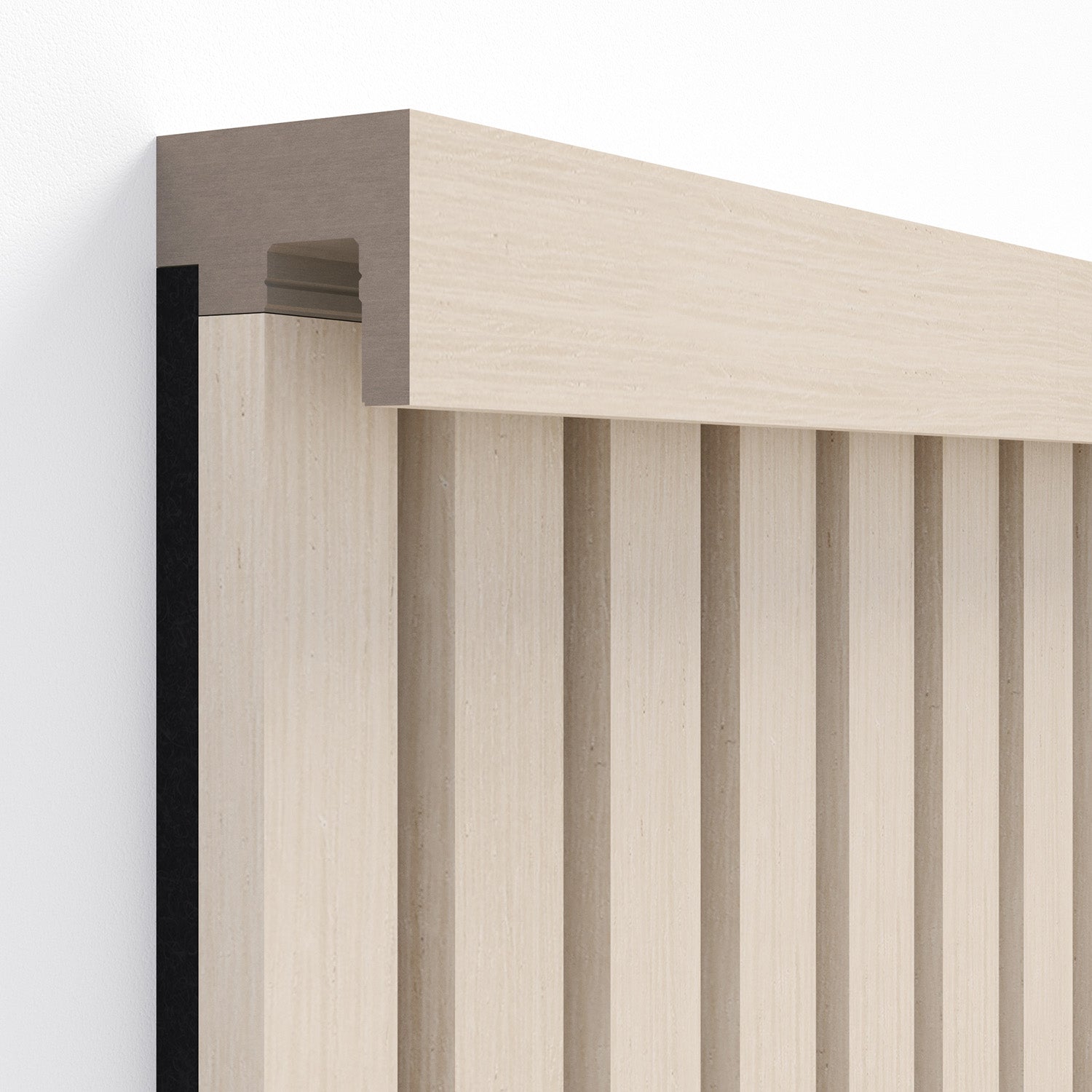 InsuSlat™ - Top Trim Batten - White Oak