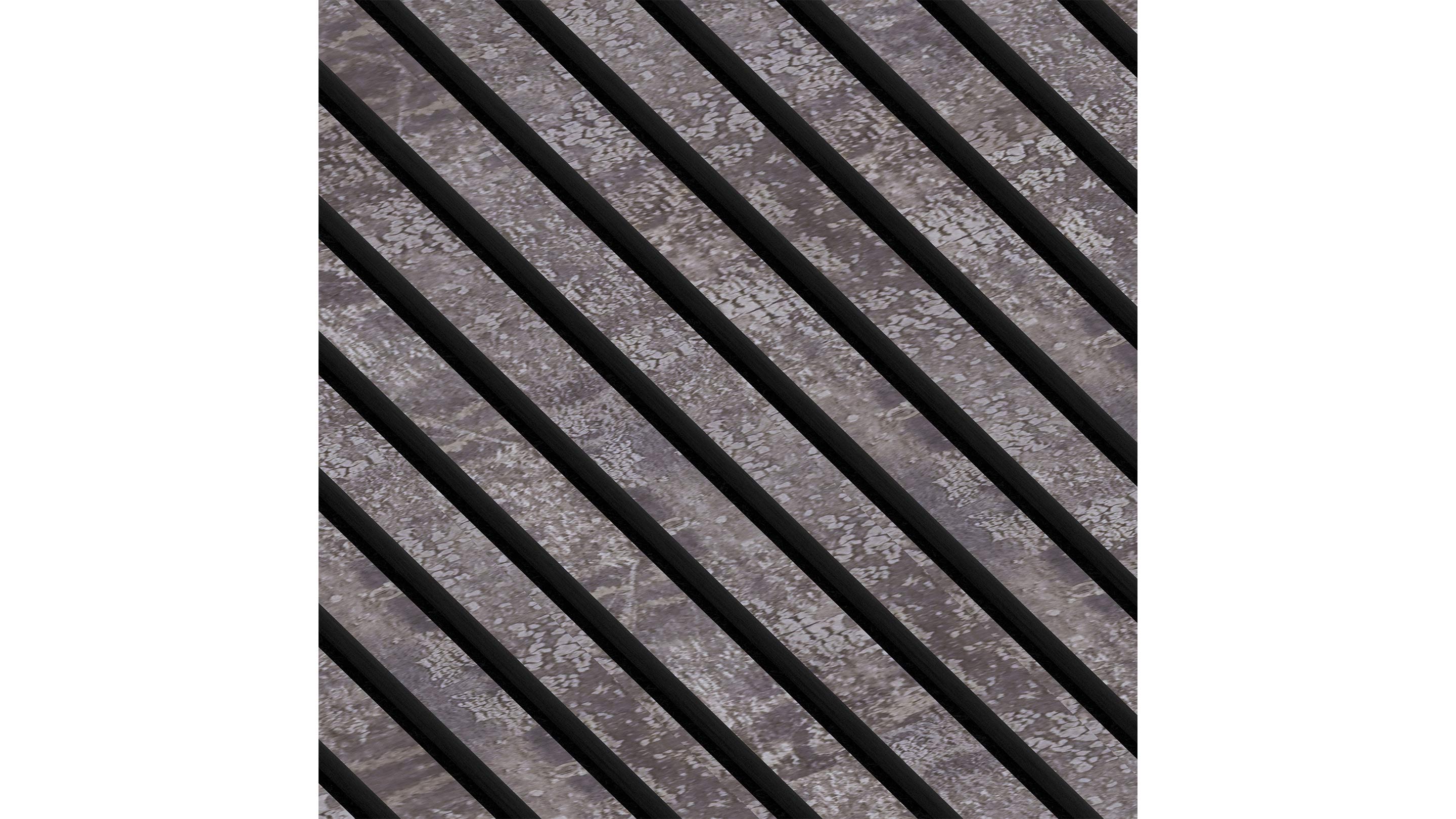 InsuSlat™ Wall Panel - Antique Grey - H120cm x W60cm (Pack of 2) = H120cm x W120cm