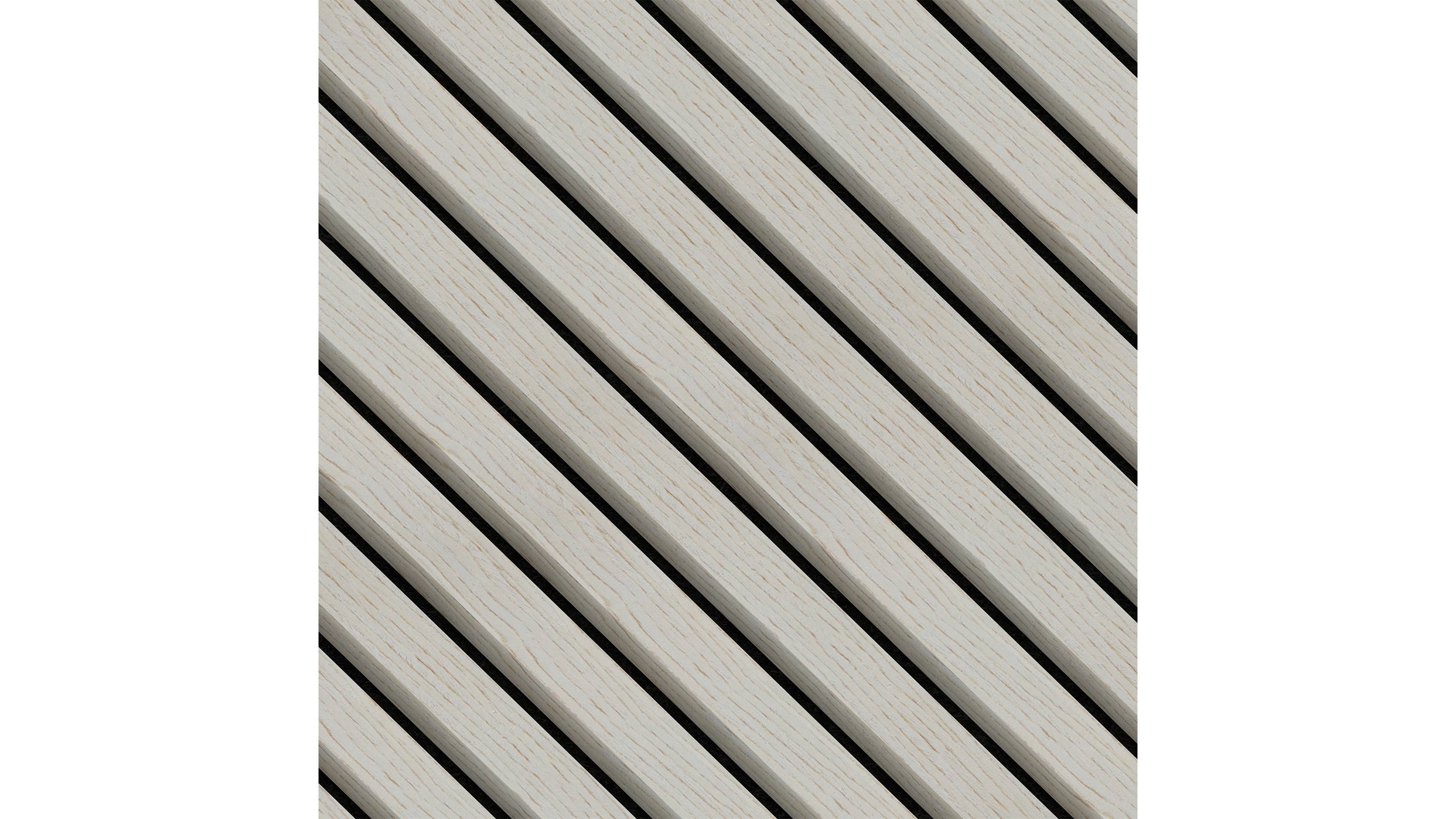 InsuSlat™ Wall Panel - Light Grey - H240cm x W60cm (Pack of 1)