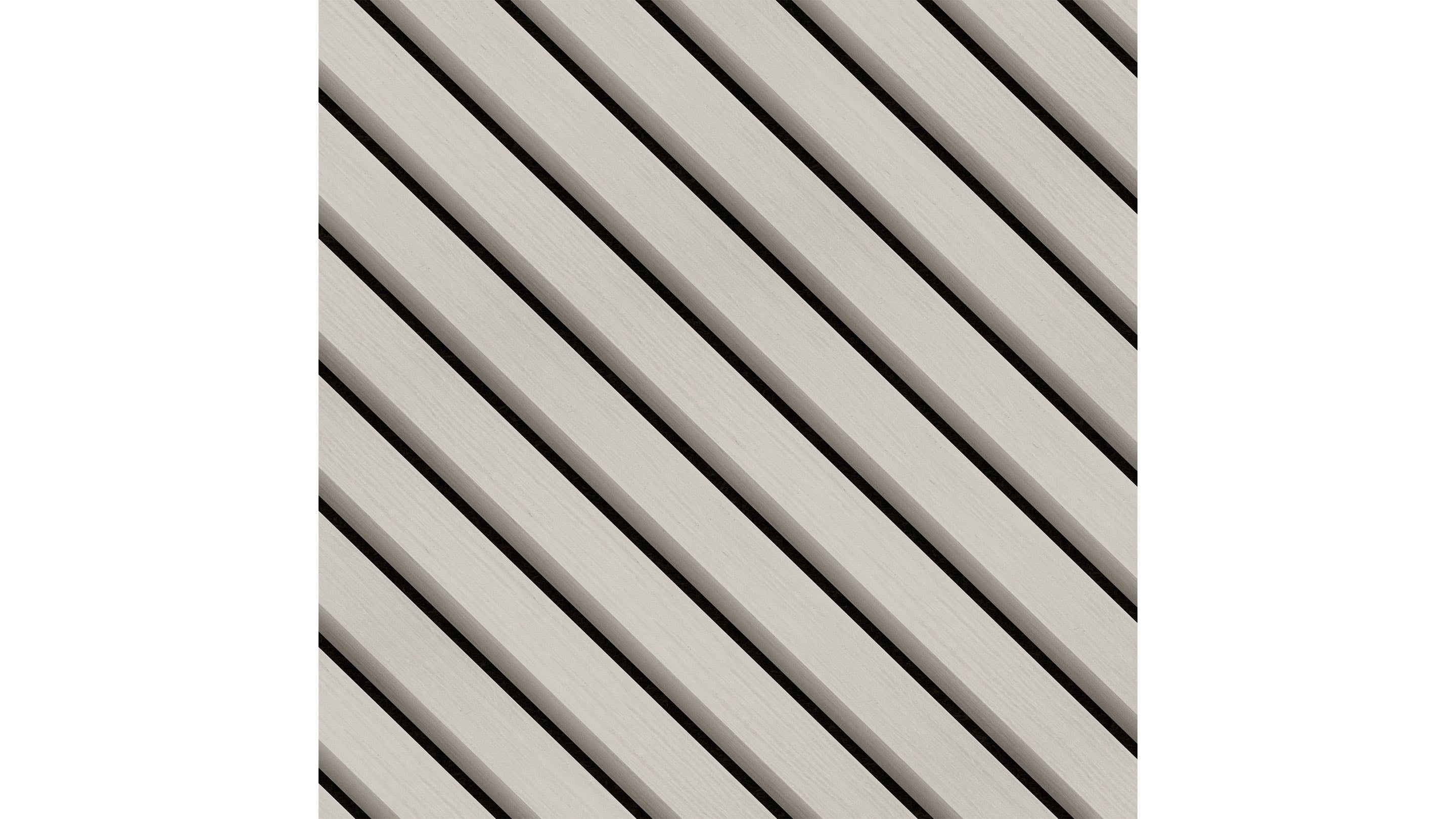 InsuSlat™ Wall Panel - Silver Birch - H300cm x W60cm (Pack of 1)