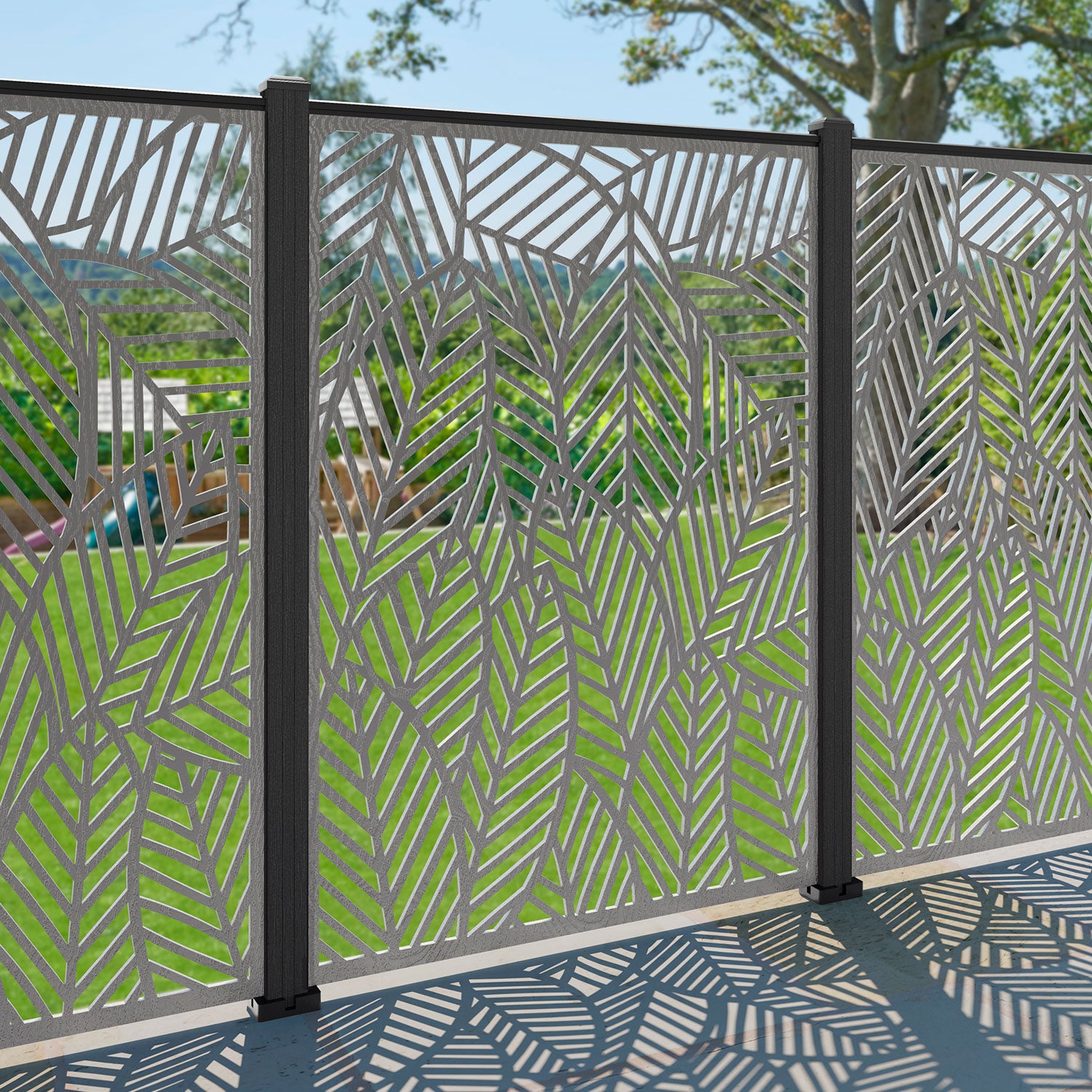 Habitat Decorative Fence - 120x180cm - with our composite posts