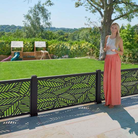 Habitat Decorative Fence - 120x60cm - with our aluminium posts