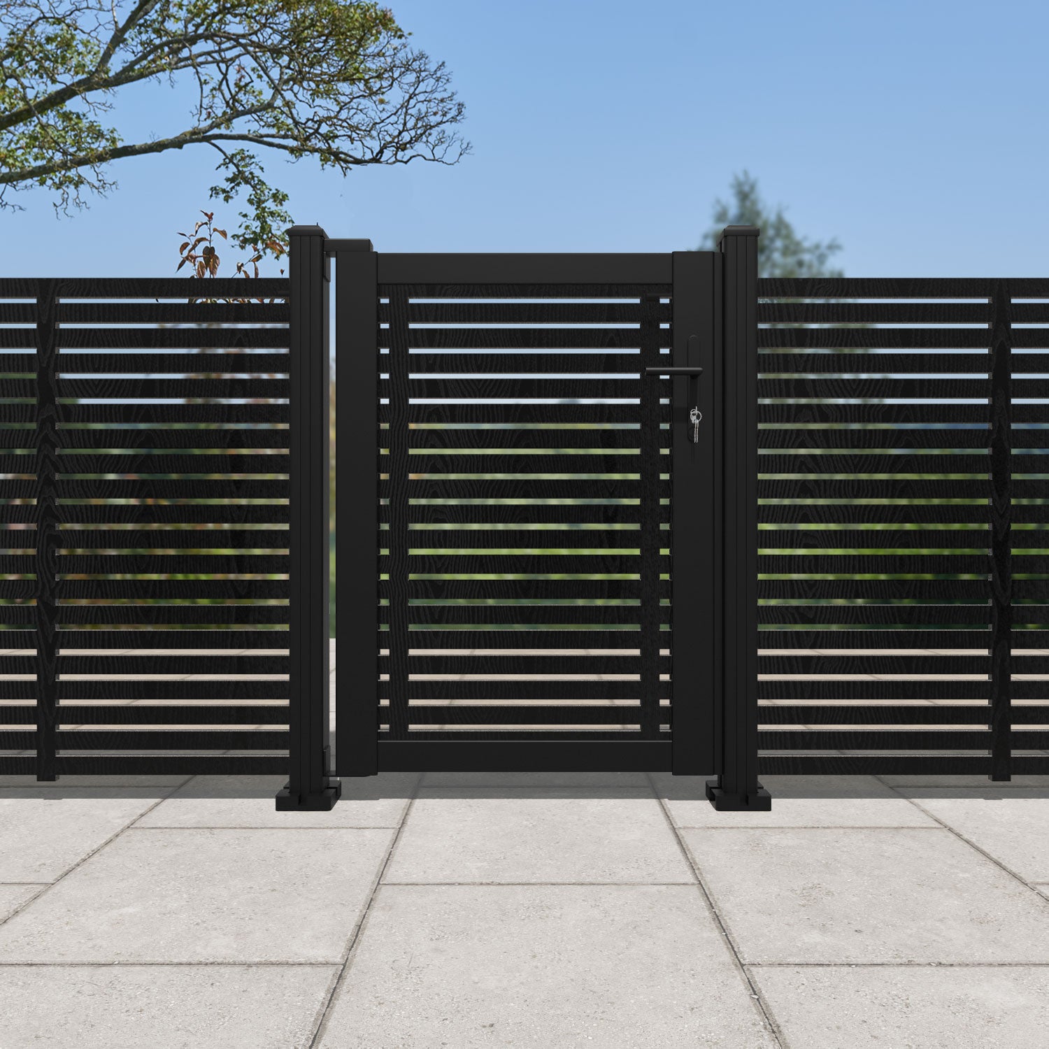 Aspen Full Screen Pedestrian Gate