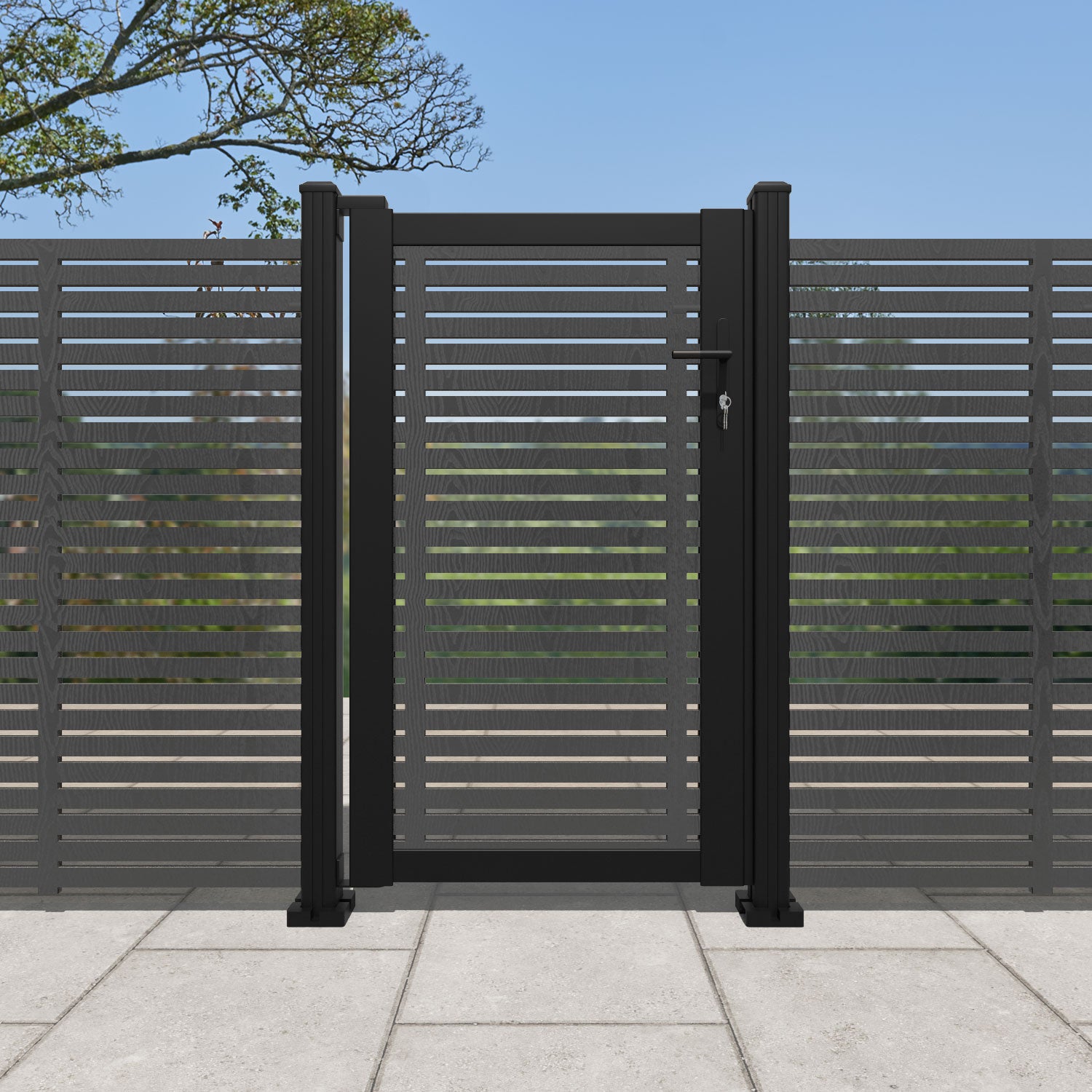 Aspen Full Screen Pedestrian Gate