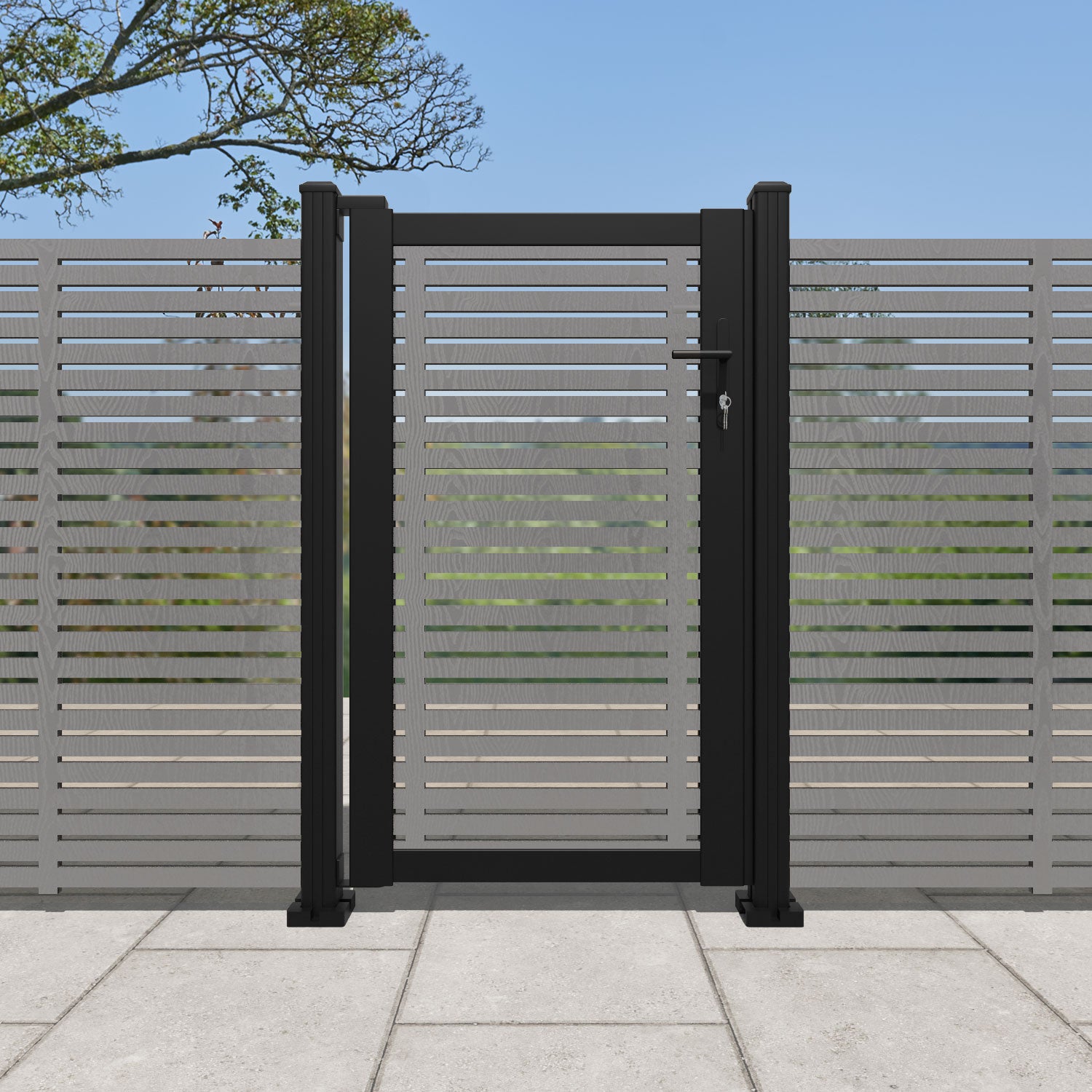 Aspen Full Screen Pedestrian Gate