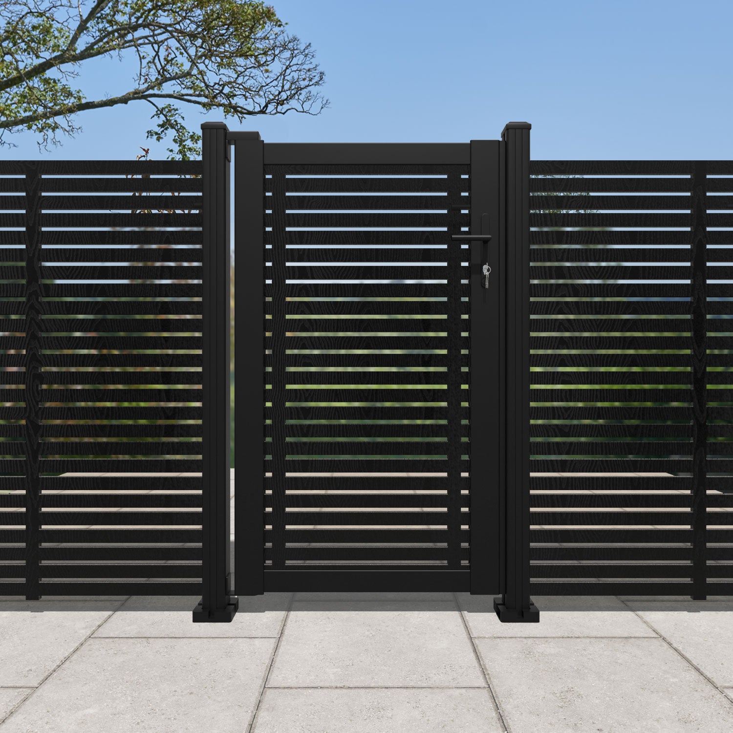 Aspen Full Screen Pedestrian Gate