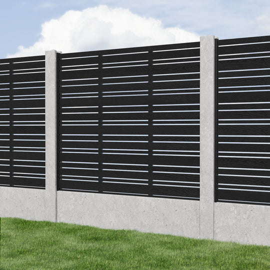 Linea Composite Fence Panel - for existing concrete posts
