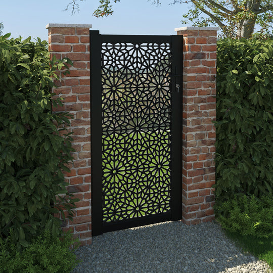 Alnara Full Screen Pedestrian Gate