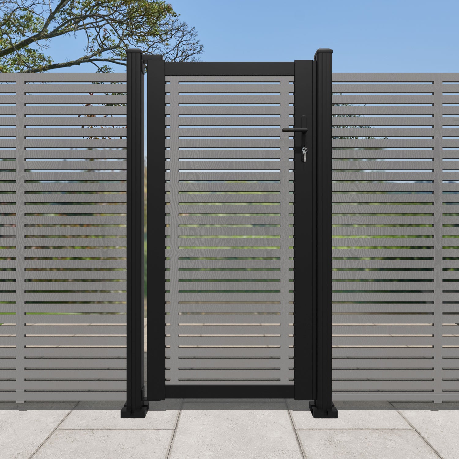 Aspen Full Screen Pedestrian Gate