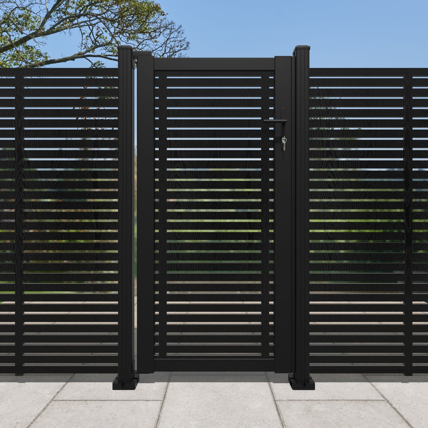 Aspen Full Screen Pedestrian Gate