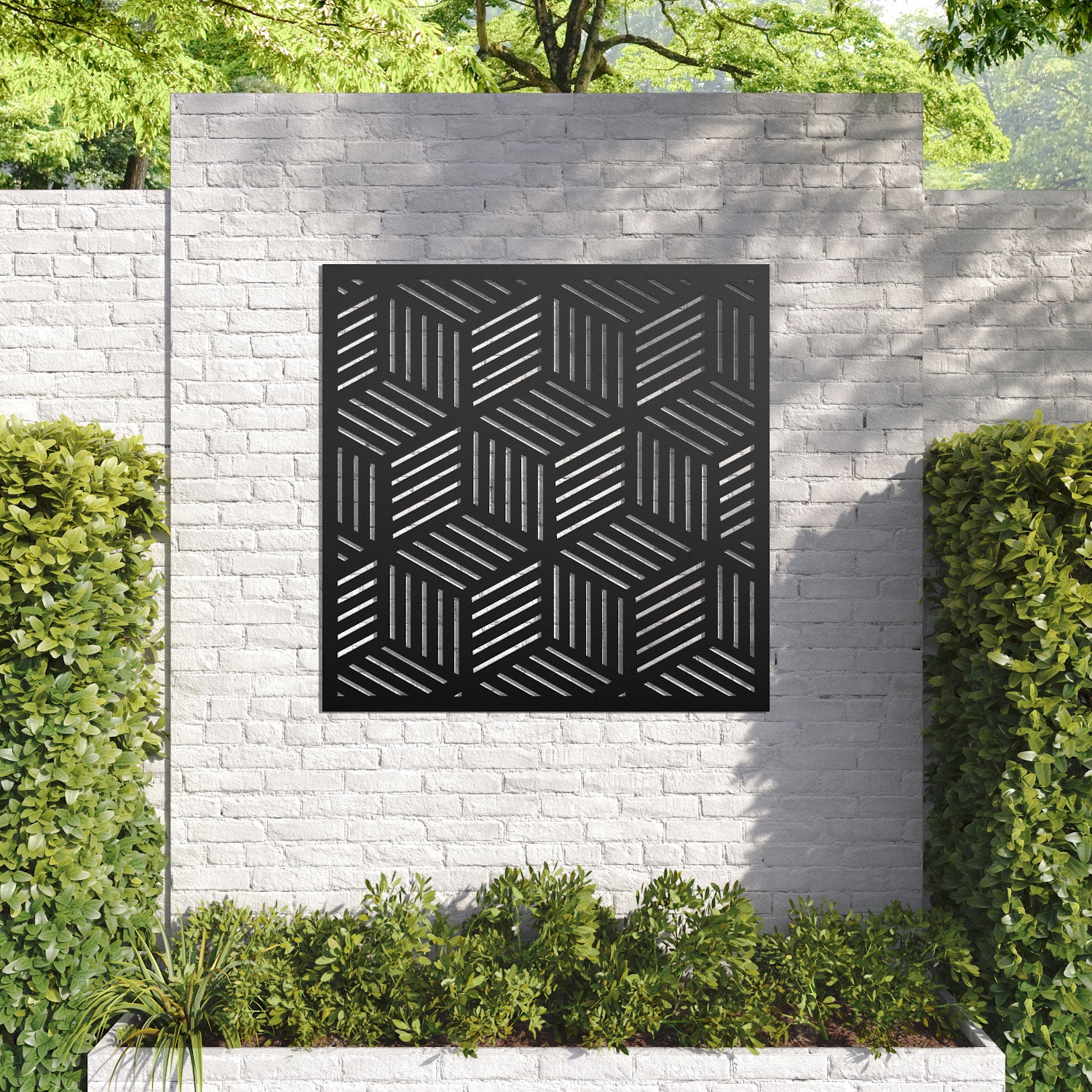 High Panel Cubes Cubed decorative panel – Charles & Ivy