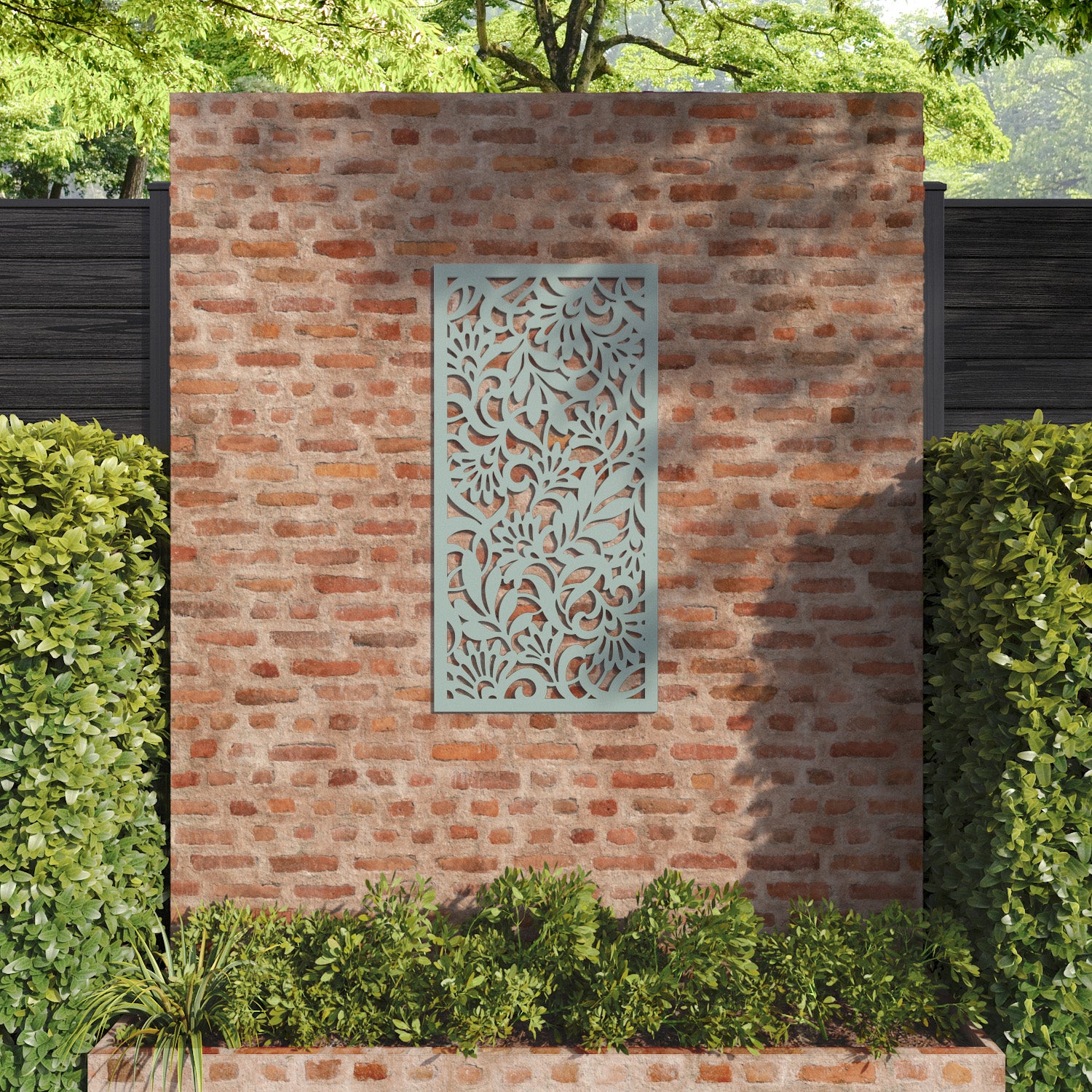 Petal decorative panel