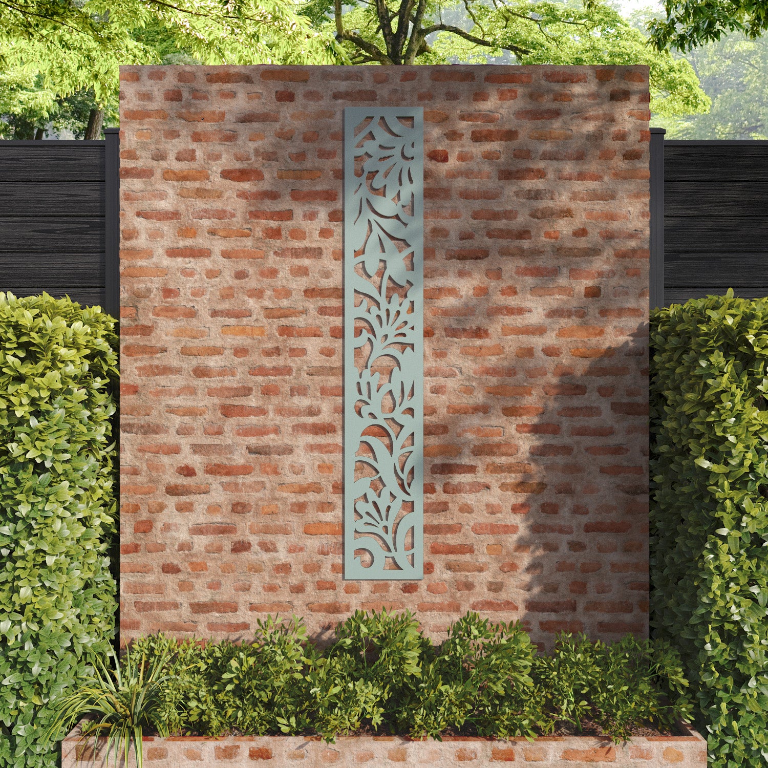 Petal decorative panel