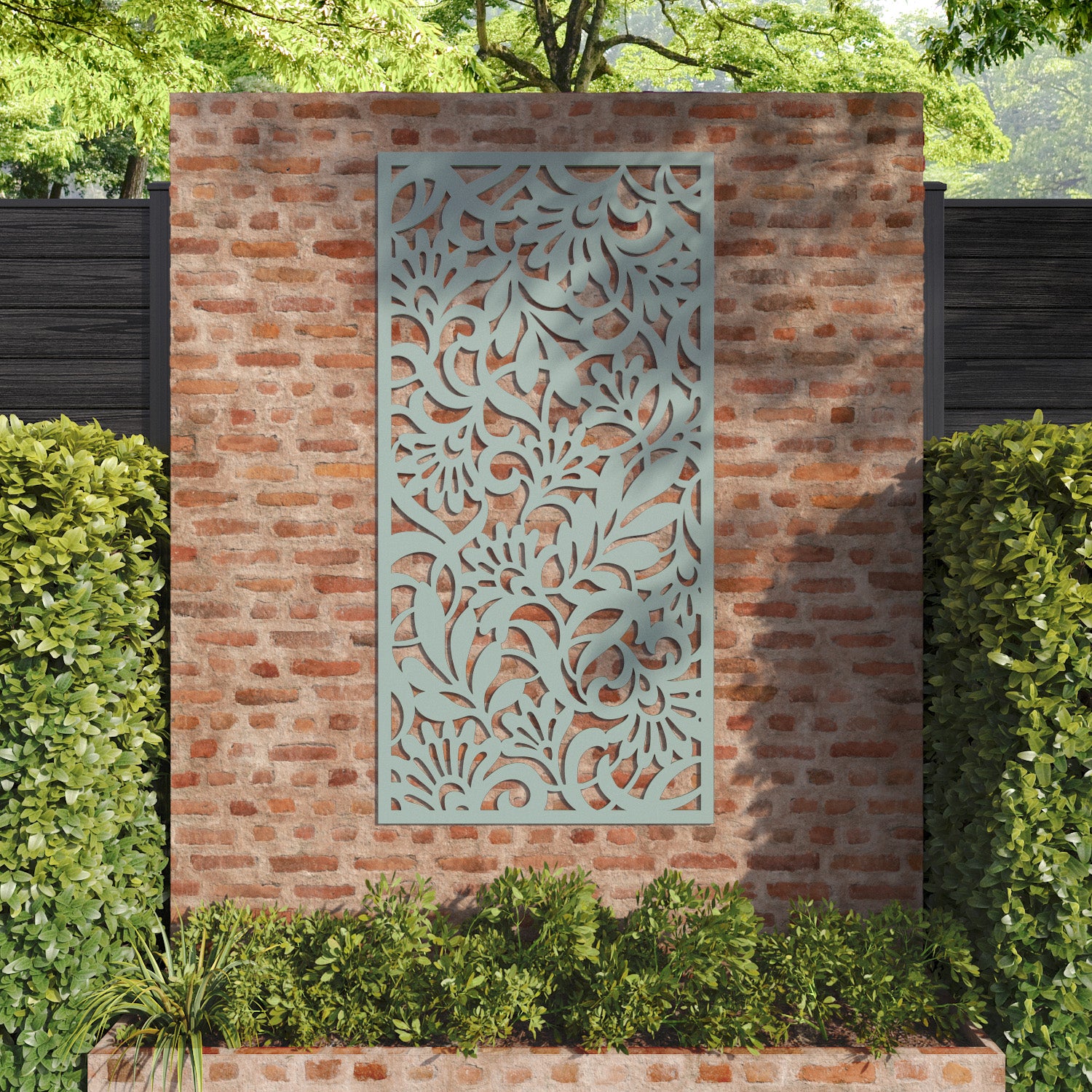 Petal decorative panel