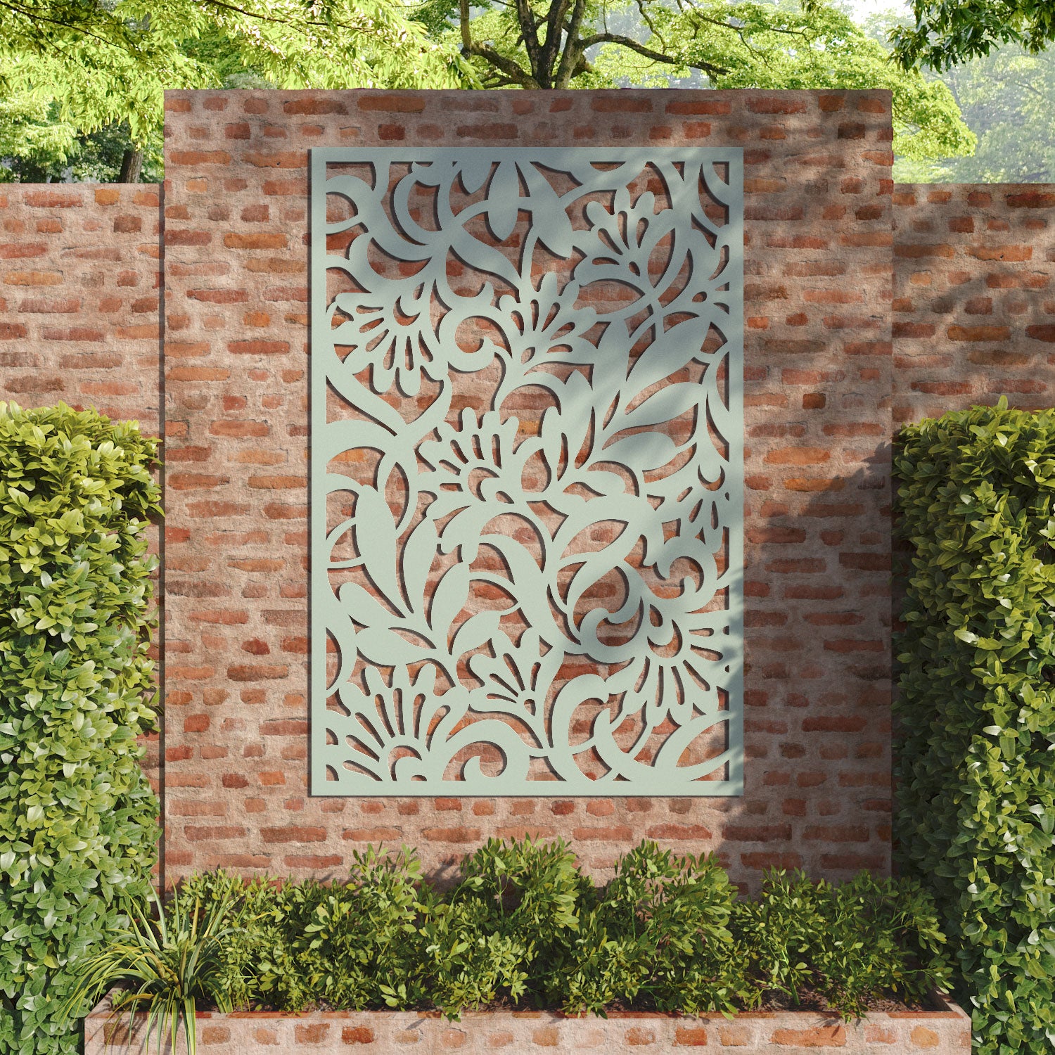 Petal decorative panel