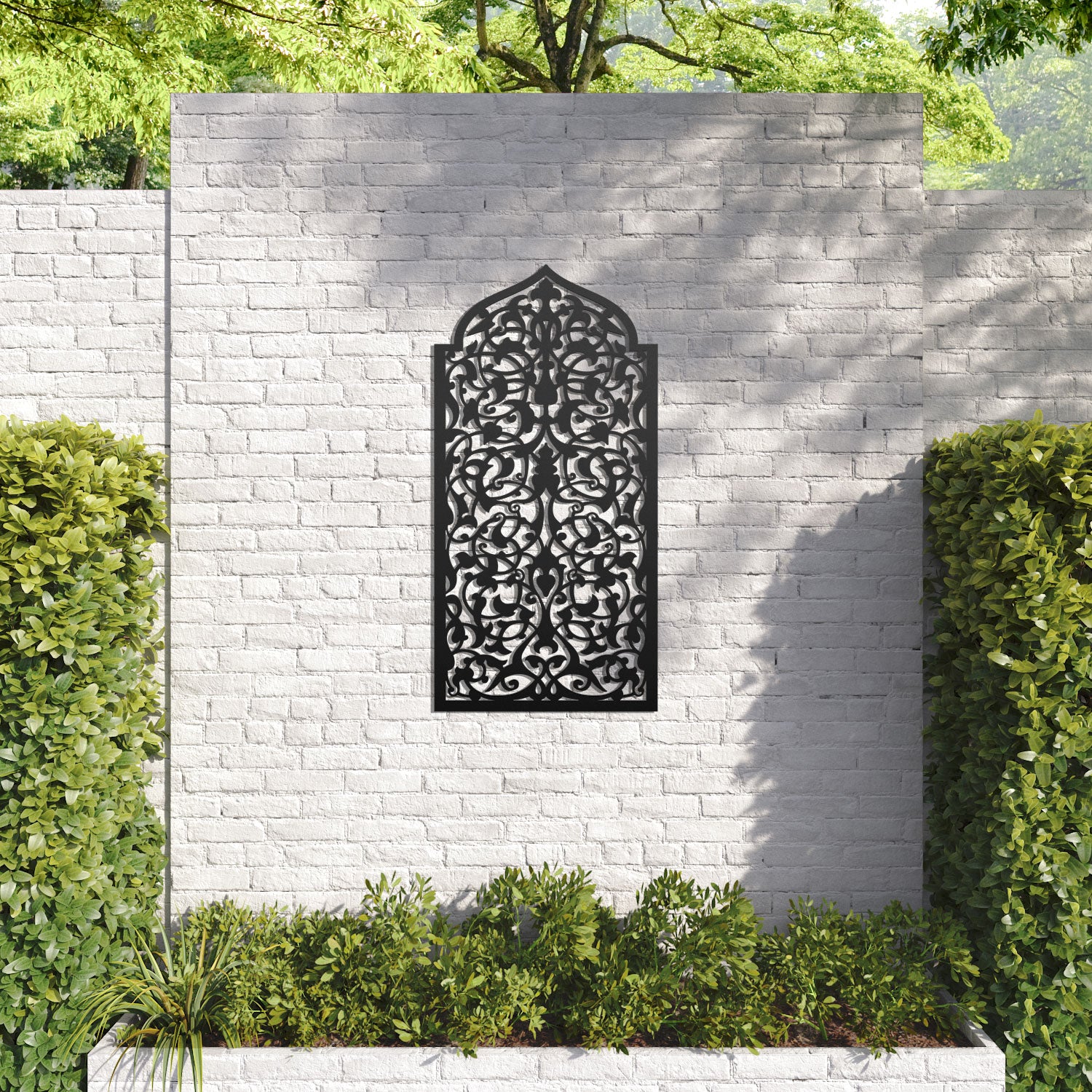 Noor arched decorative panel