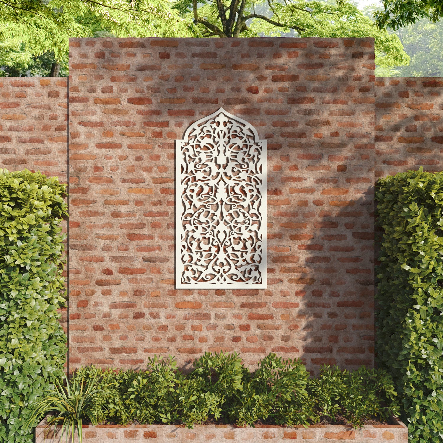 Noor arched decorative panel